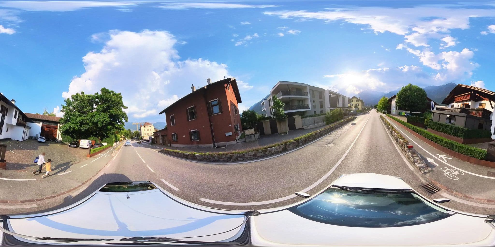 Street view near JJ City Apartment, Lagundo