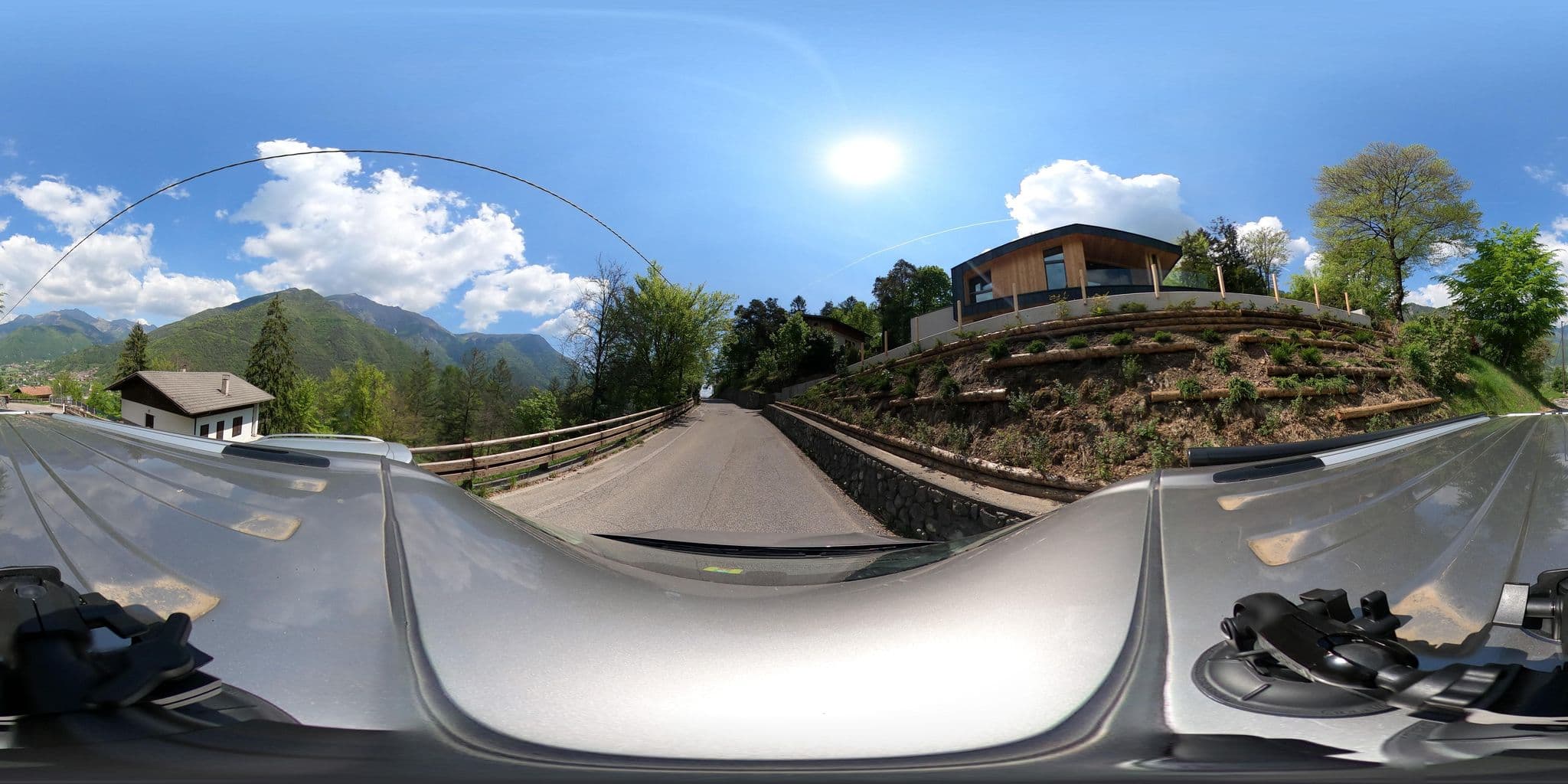 Street view near Chalet Le Querce, Molina di Ledro