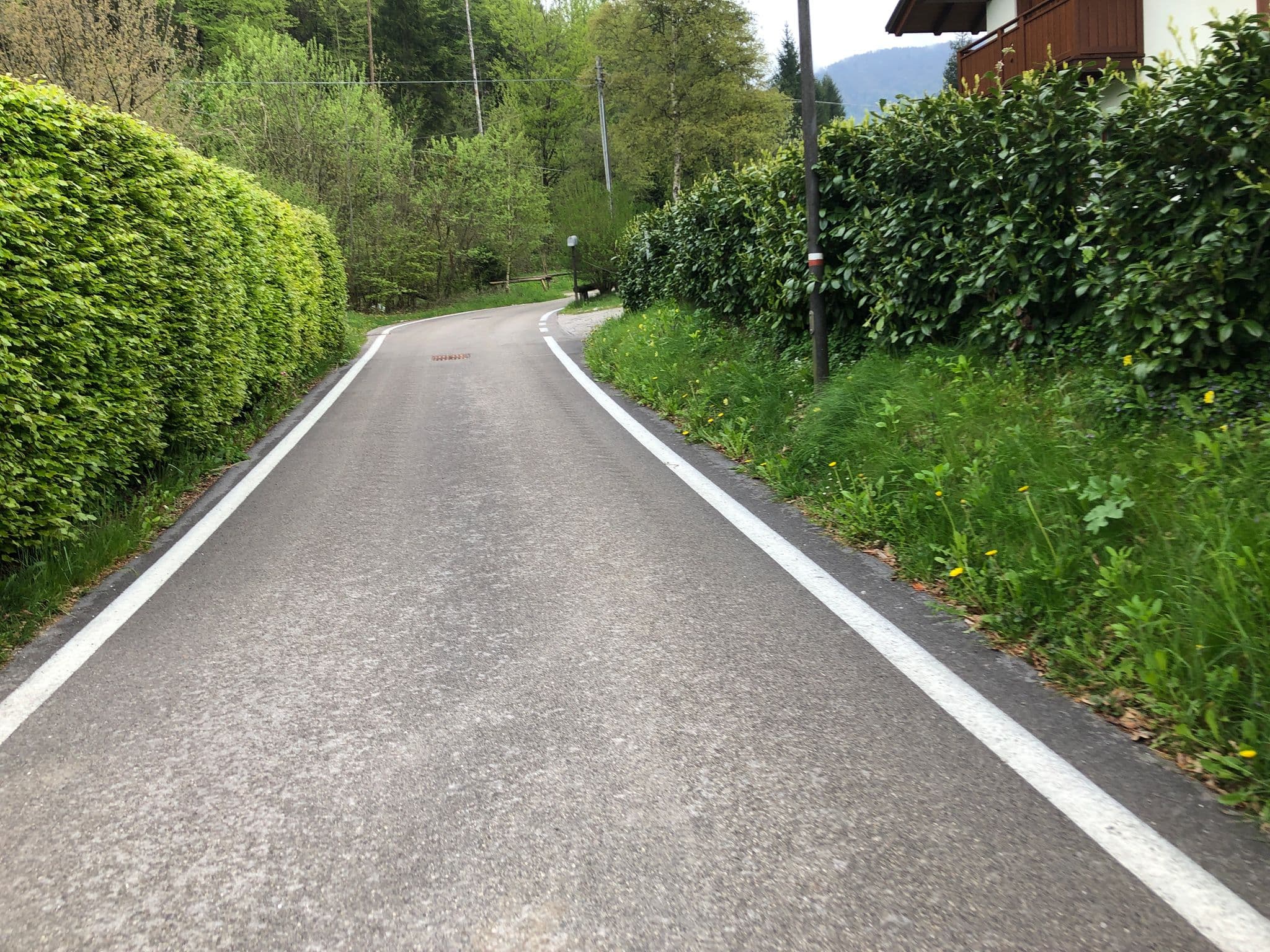 Street view near Casa Dazio, Molina di Ledro