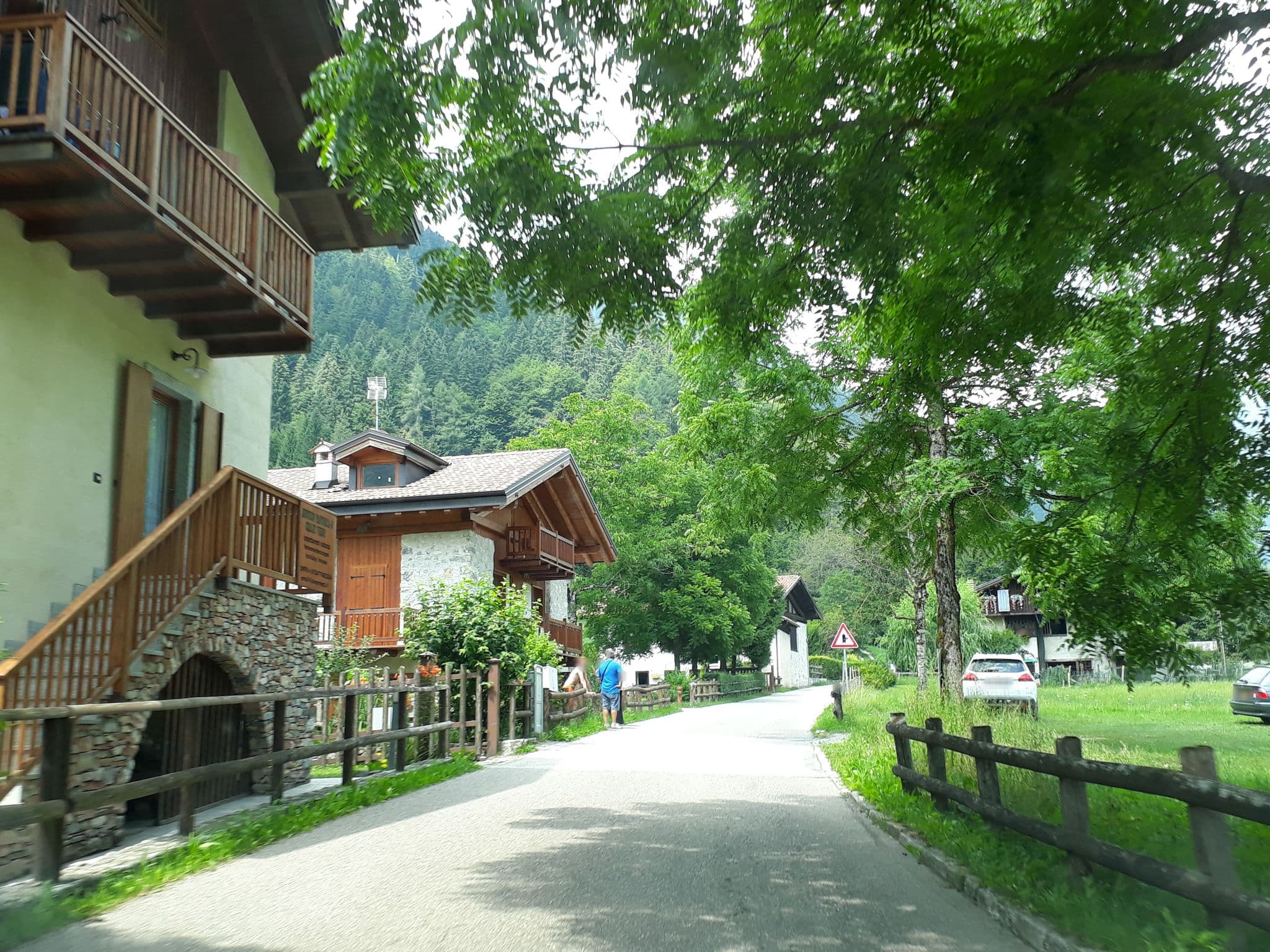 Street view near Chalet Verde, Molina di Ledro