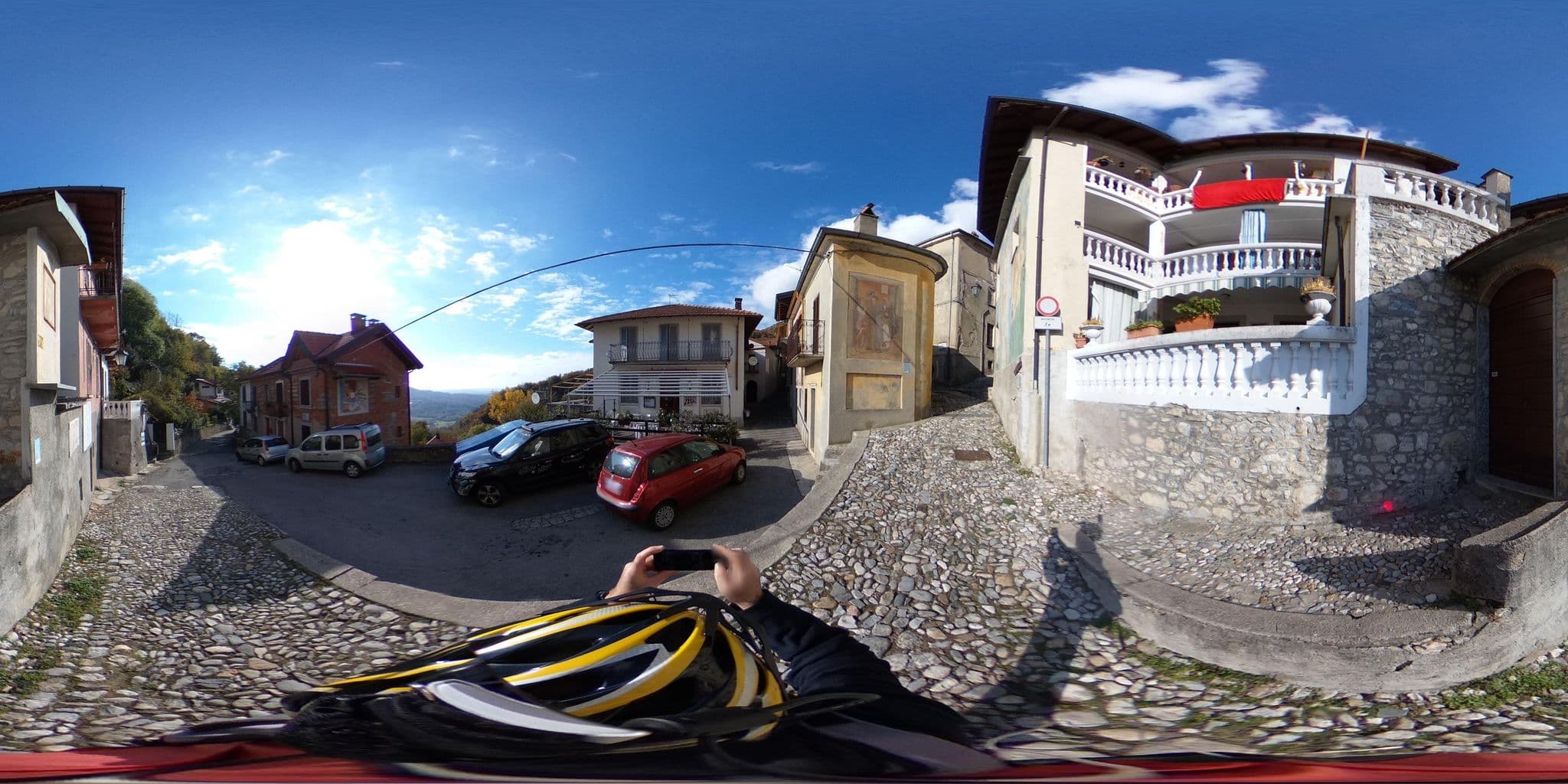 Street view near Locanda del Pittore, Casalzuigno — © kaitu (CC BY-SA · Mapillary)
