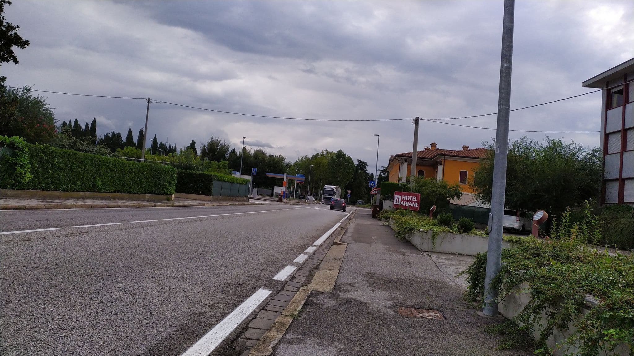 Street view near Hotel Ariane, Thiene — © mircozorzo (CC BY-SA · Mapillary)