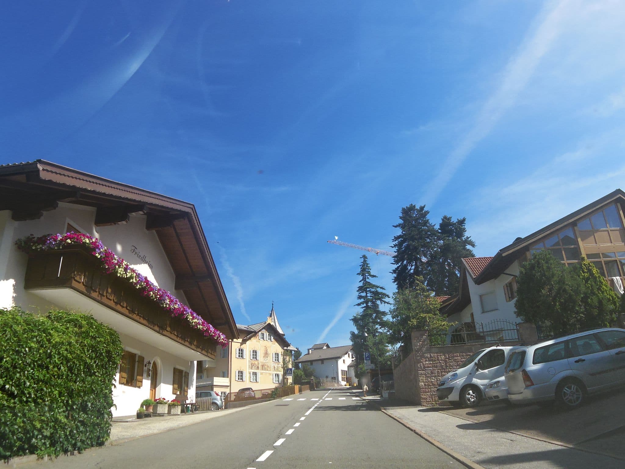 Street view near Haus Friedheim, Castelrotto — © madel (CC BY-SA · Mapillary)
