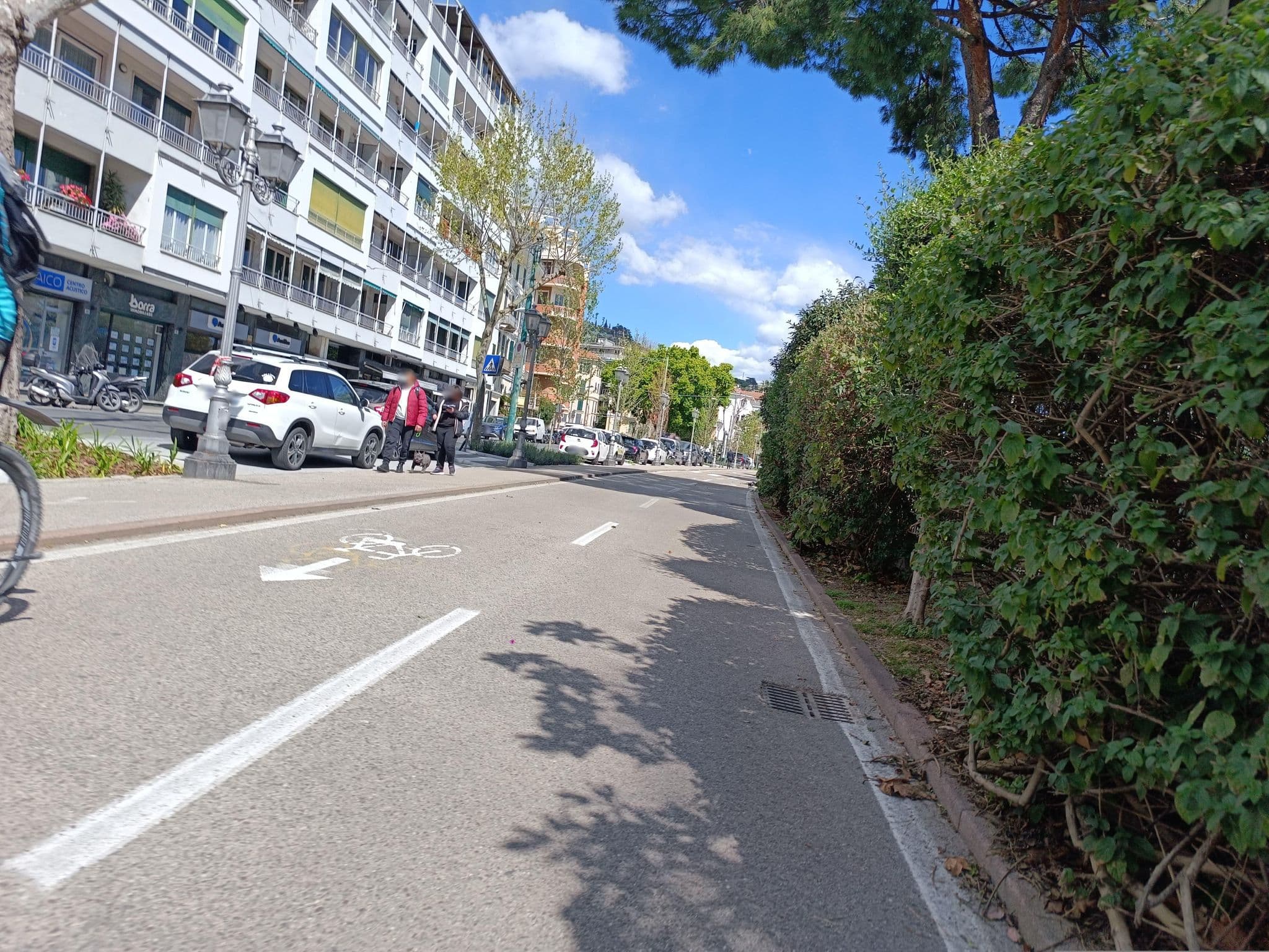 Street view near Hotel Esperia, Sanremo — © Duro (CC BY-SA · Mapillary)