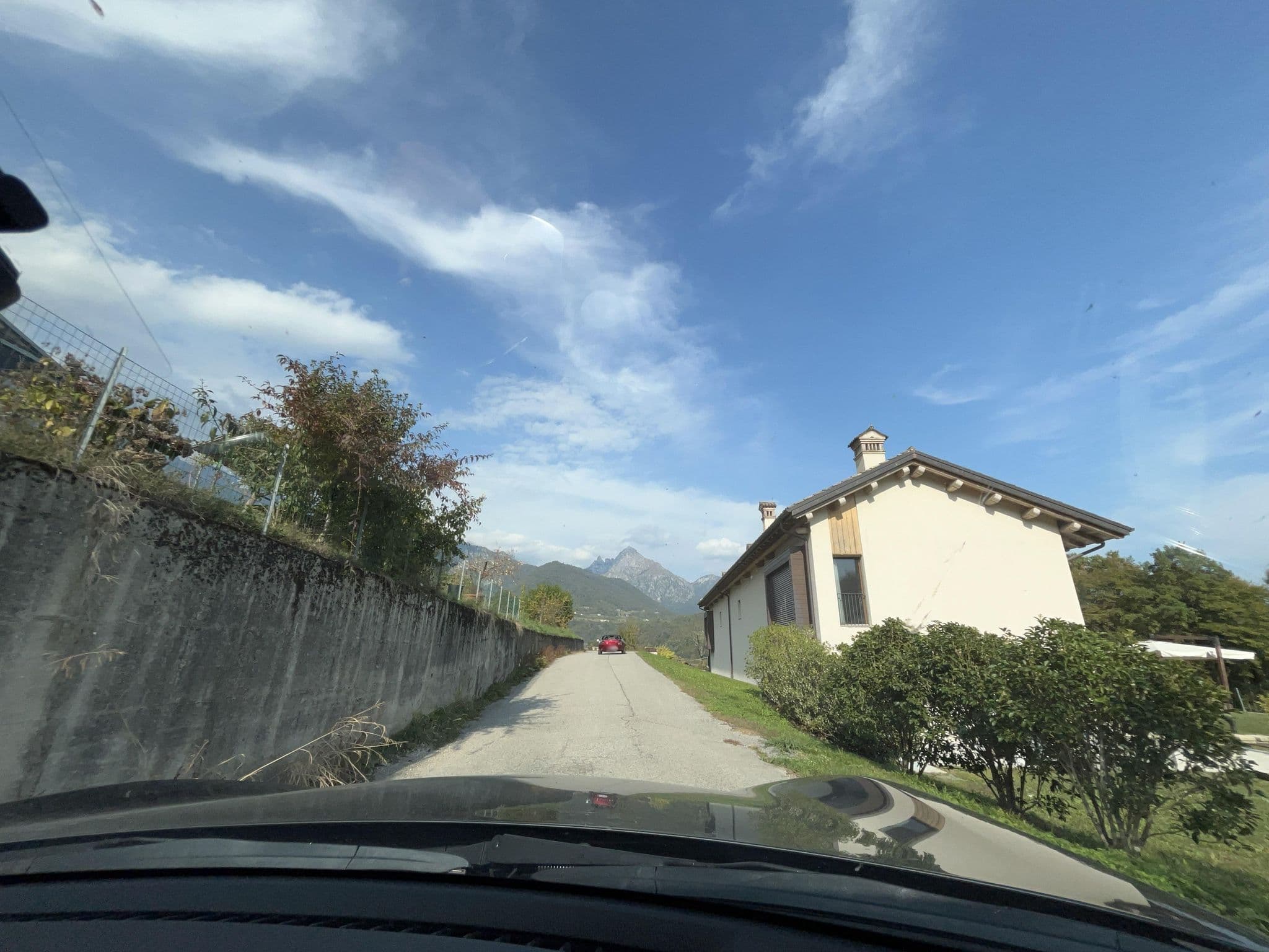 Street view near La Casa di Maia, Pedavena — © joachim_mueller (CC BY-SA · Mapillary)