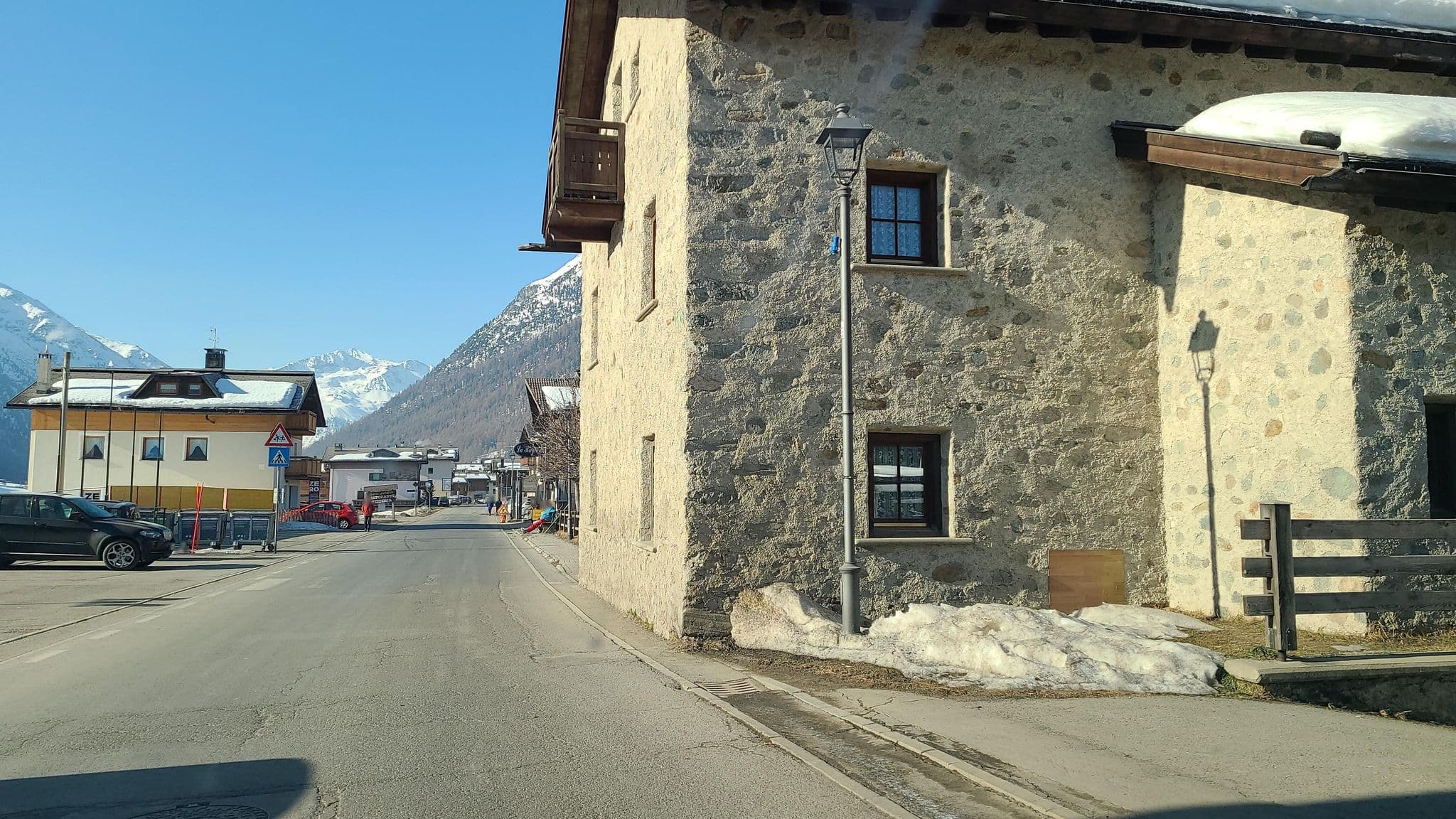 Street view near Primula, Livigno