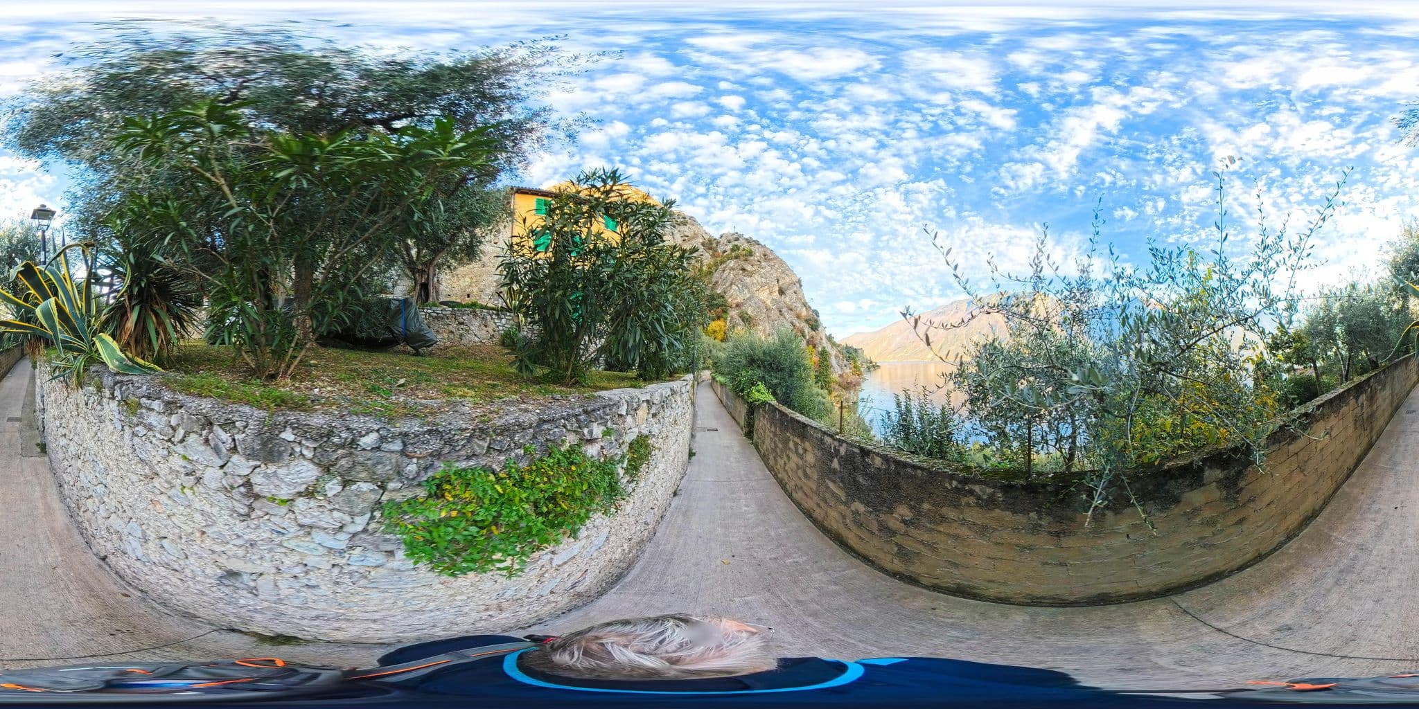 Street view near Hotel Villa Dirce, Limone sul Garda — © Hol_Ger (CC BY-SA · Mapillary)