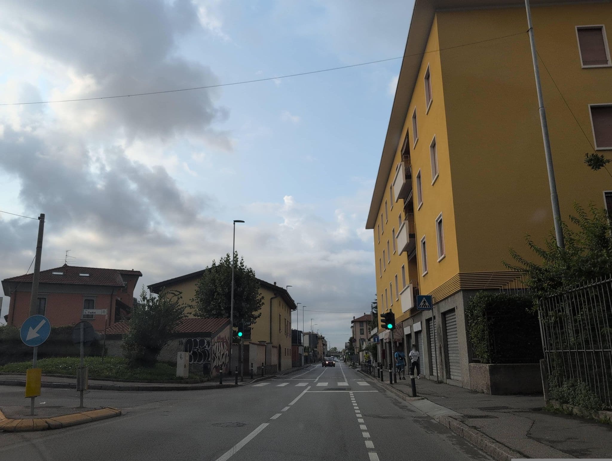 Street view near bergamobassa, Bergamo — © ivanbranco (CC BY-SA · Mapillary)