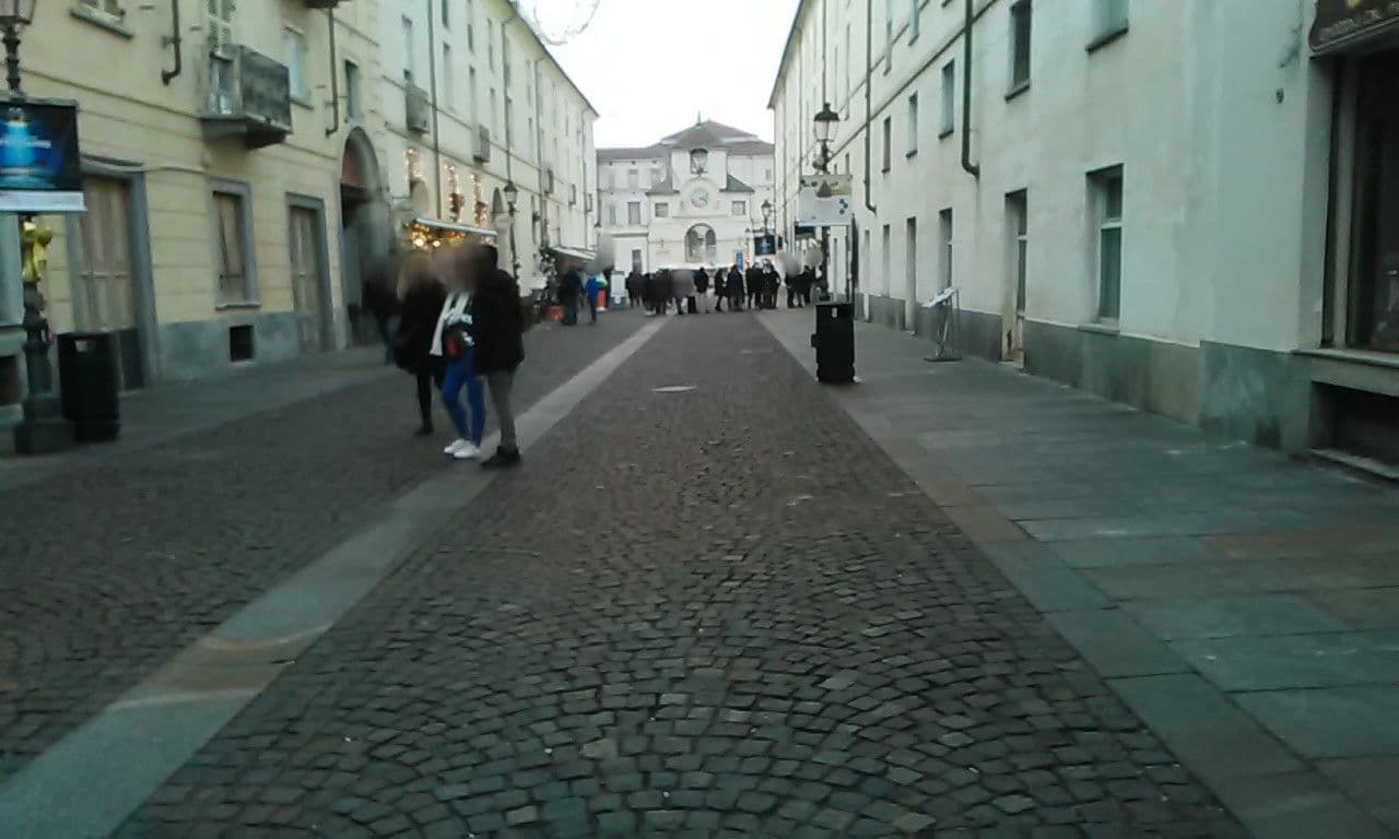 Street view near La Pera Bugiarda, Venaria Reale — © mikki65 (CC BY-SA · Mapillary)
