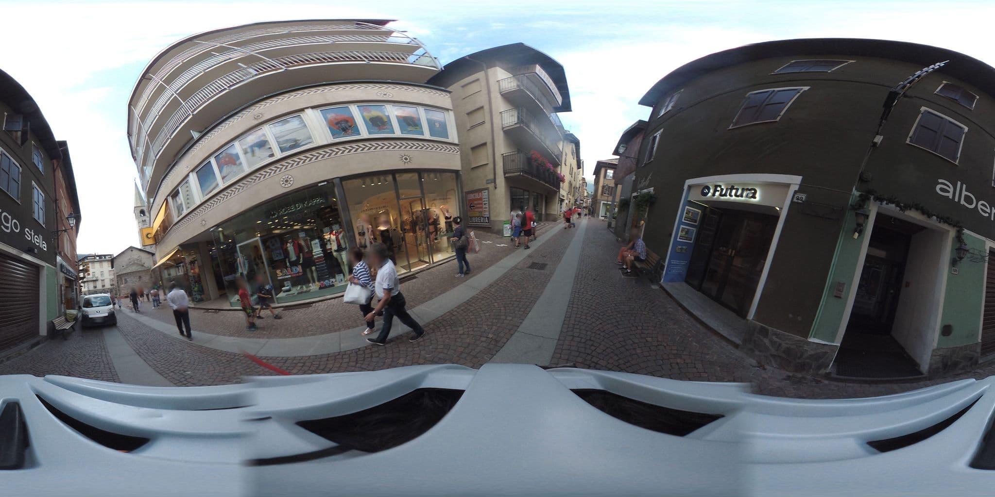 Street view near Hotel Gufo, Bormio — © giubar (CC BY-SA · Mapillary)