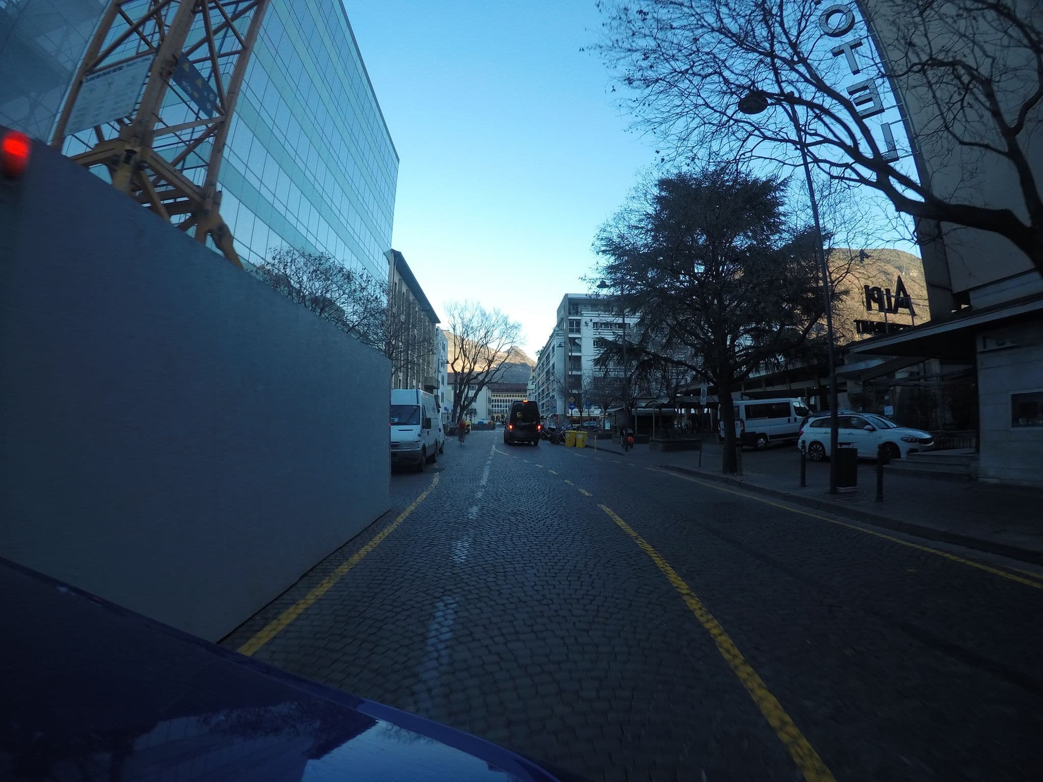 Street view near Falkensteiner, Bolzano — © chrisbeddow (CC BY-SA · Mapillary)