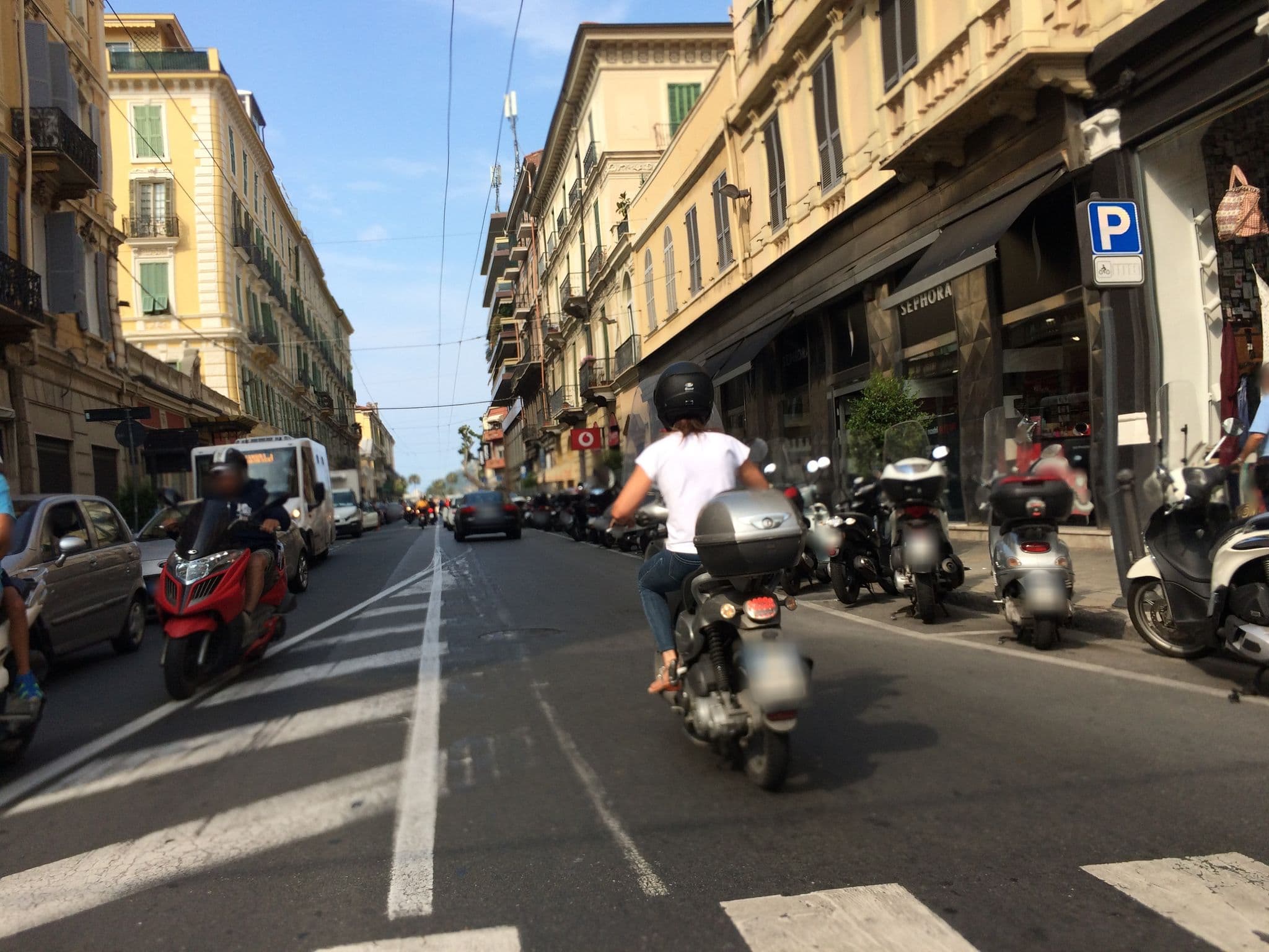 Street view near Affittacamere Roma, Sanremo — © cxc (CC BY-SA · Mapillary)