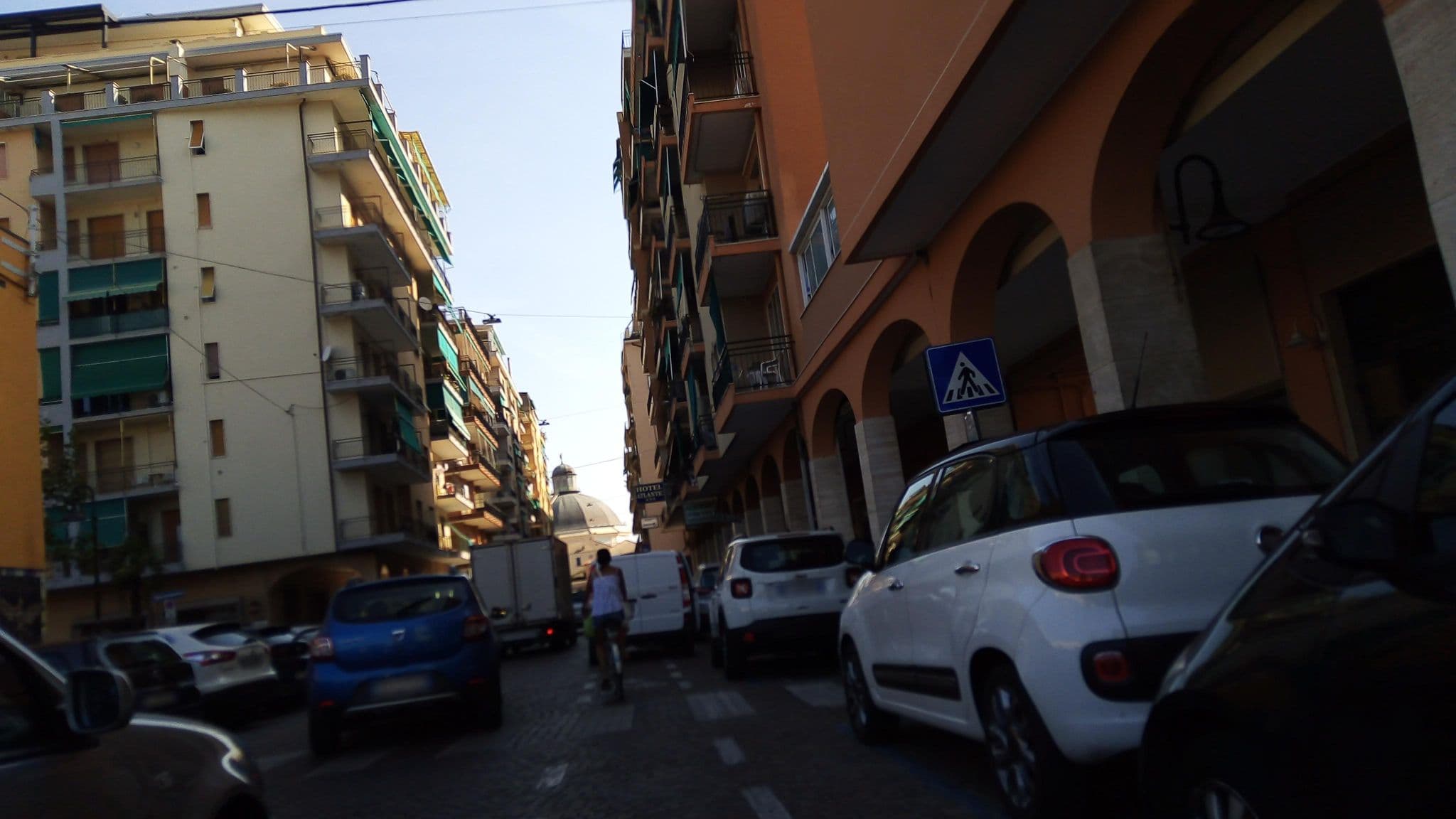 Street view near Hotel Milano, Loano — © mariofiab (CC BY-SA · Mapillary)