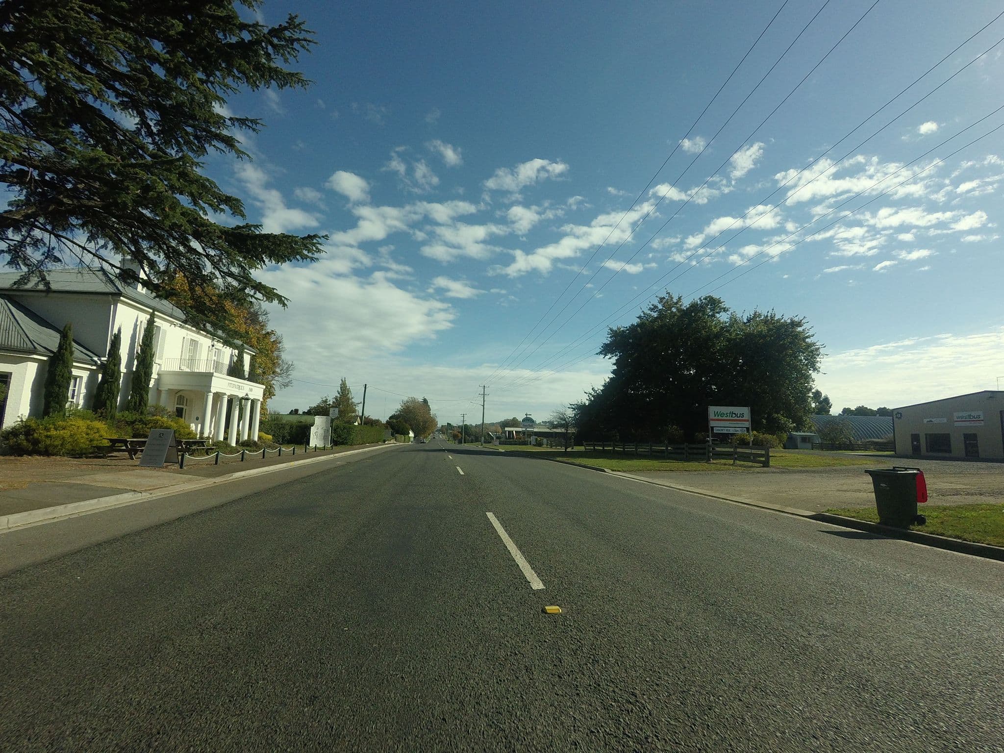 Street view near Fitzpatricks Inn, Westbury — © tastrax (CC BY-SA · Mapillary)