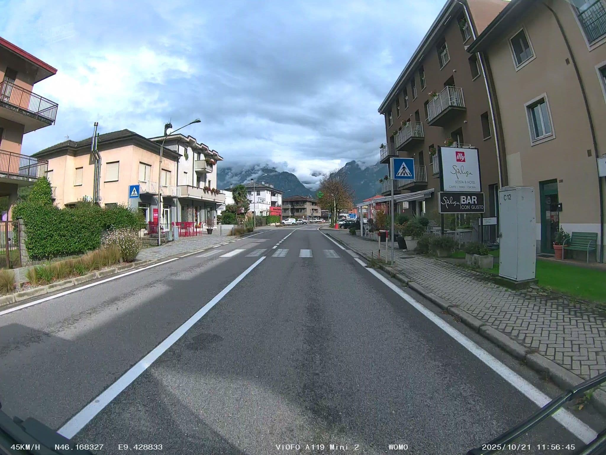 Street view near Spluga Sosta & Hotel, Dubino — © soulcover (CC BY-SA · Mapillary)