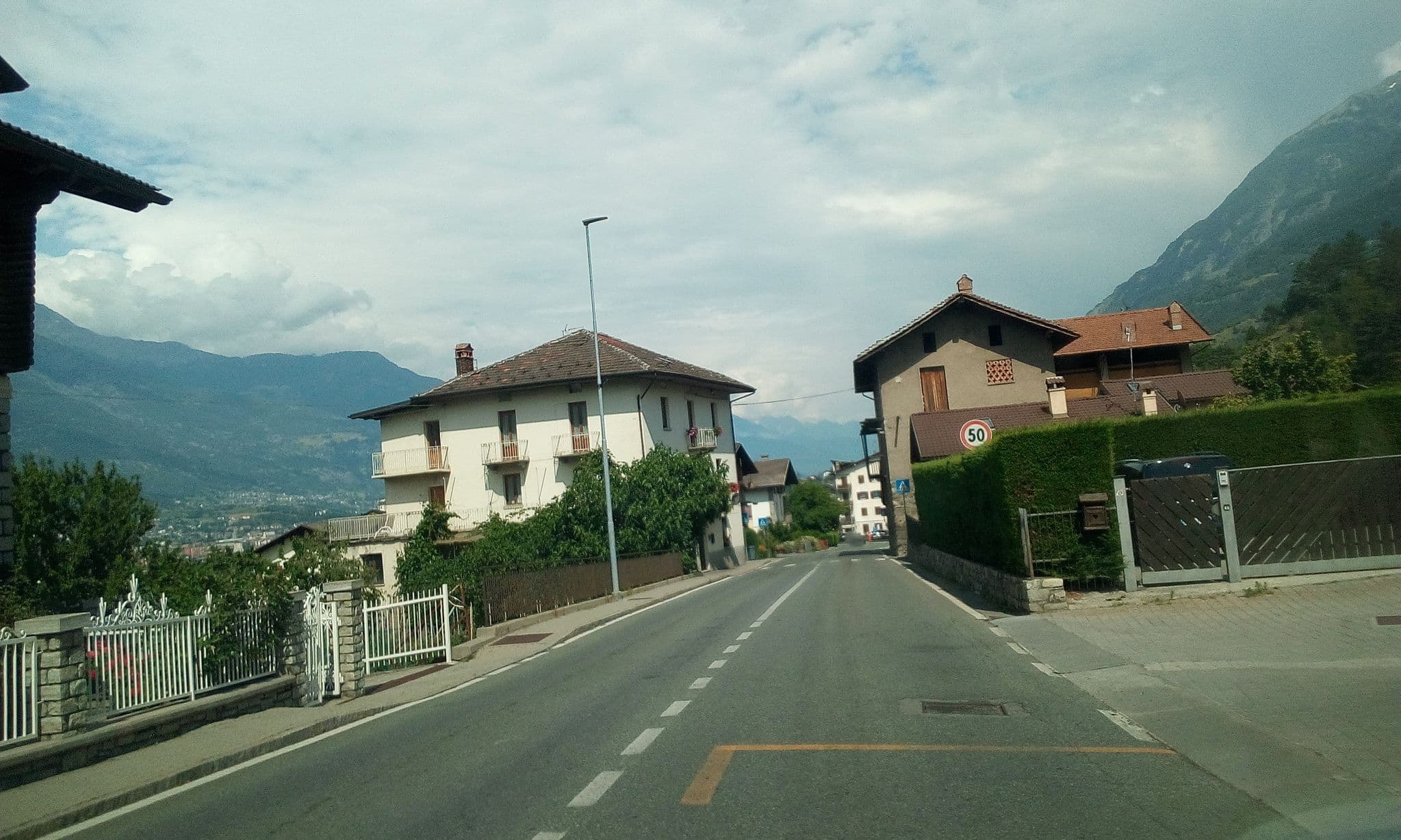 Street view near B&B Wallace, Gressan — © gianmarionavi (CC BY-SA · Mapillary)