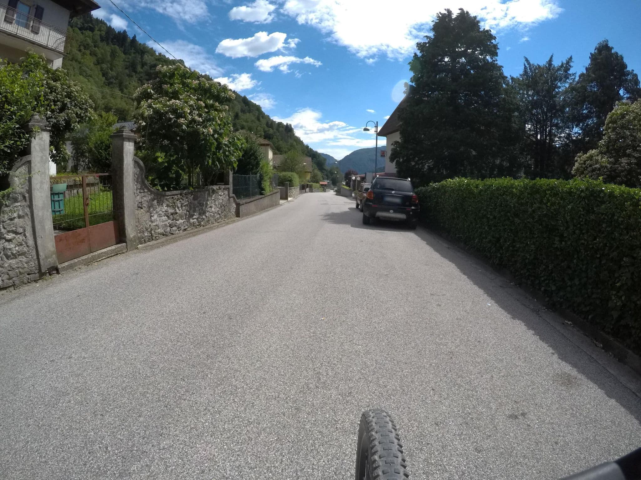 Street view near Albergo ristorante Cella, Arta Terme — © borgofum (CC BY-SA · Mapillary)