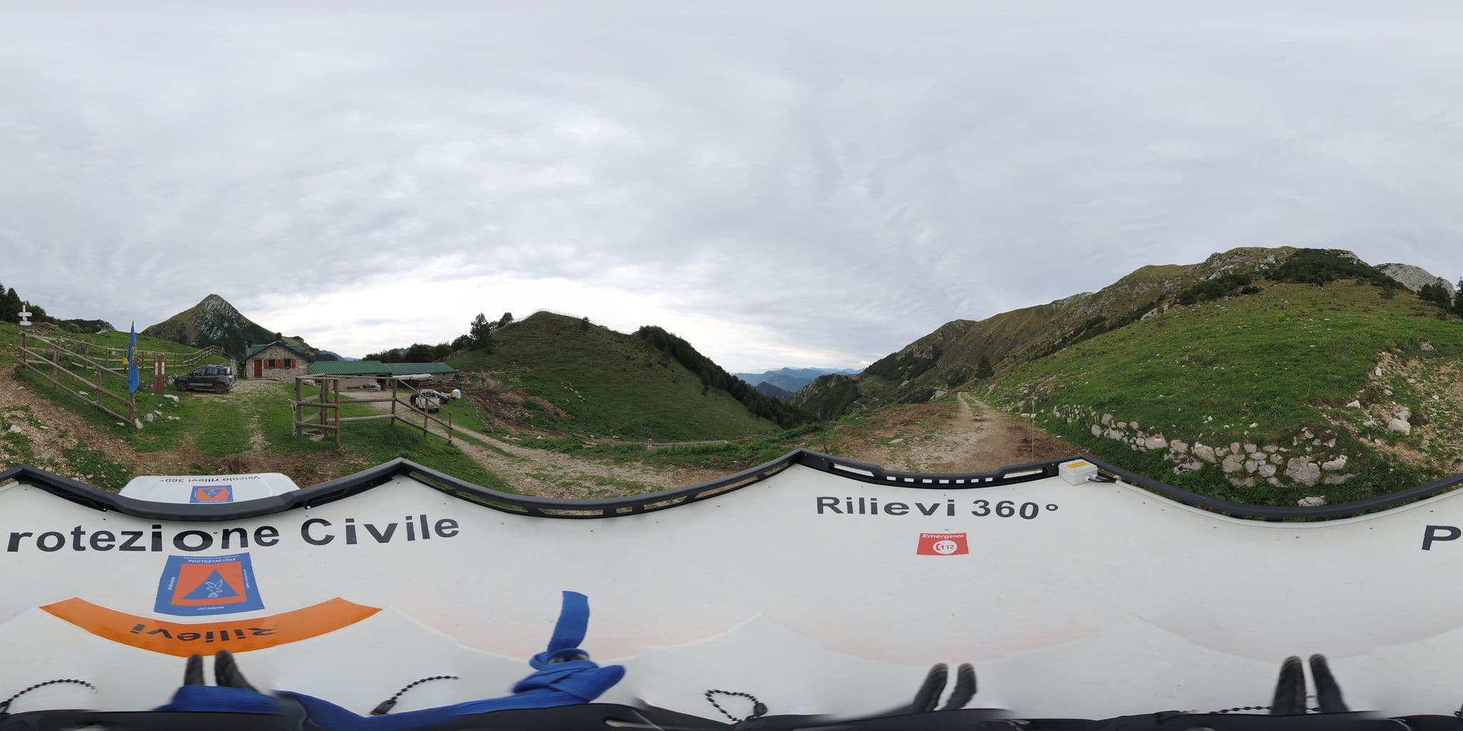 Street view near Malga Confin / Malghe Cunfin, Venzone — © Protezione_Civile_FVG_Rilievi (CC BY-SA · Mapillary)