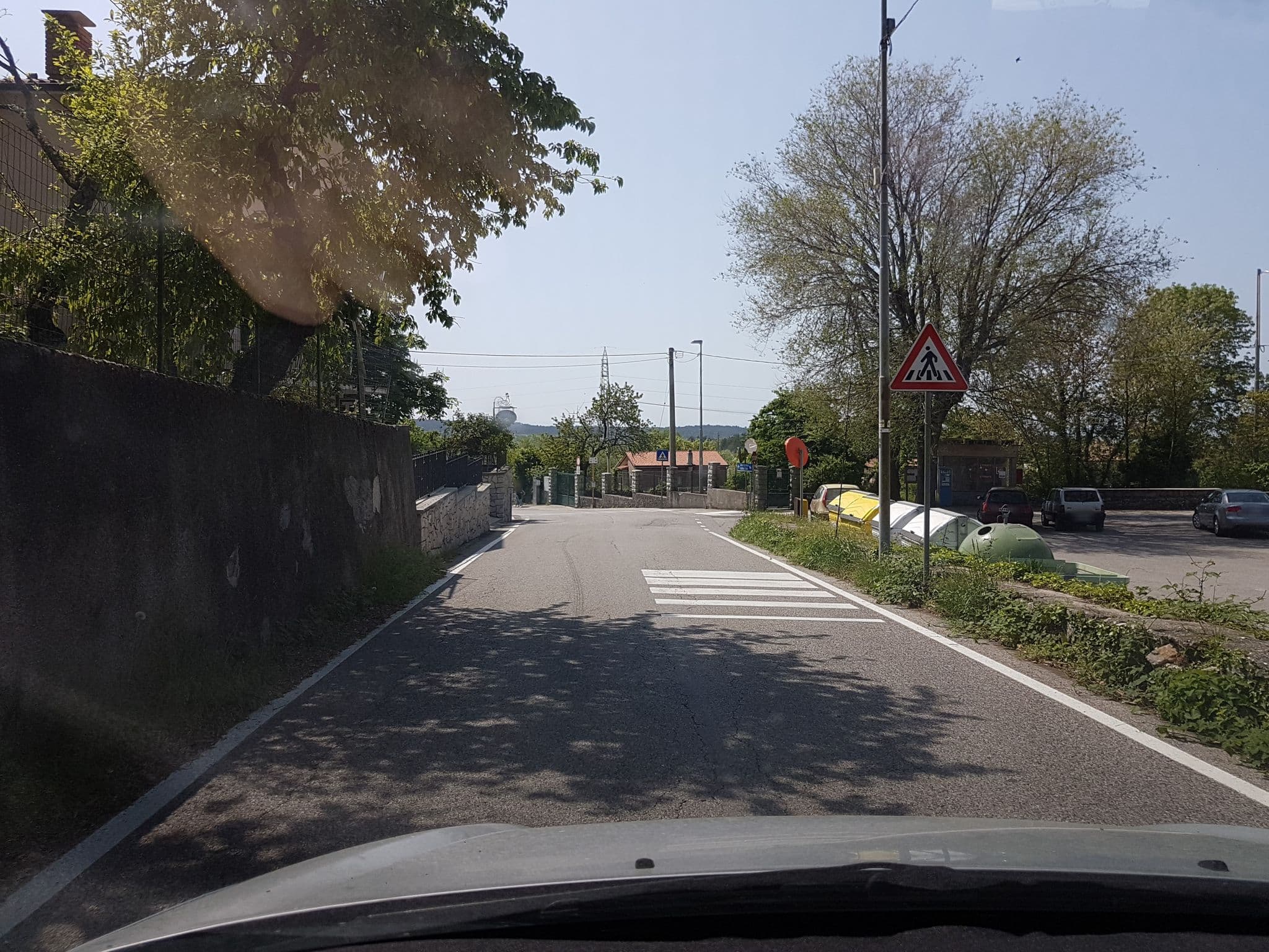 Street view near Residence Restaurant Gruden, Aurisina — © damjang (CC BY-SA · Mapillary)