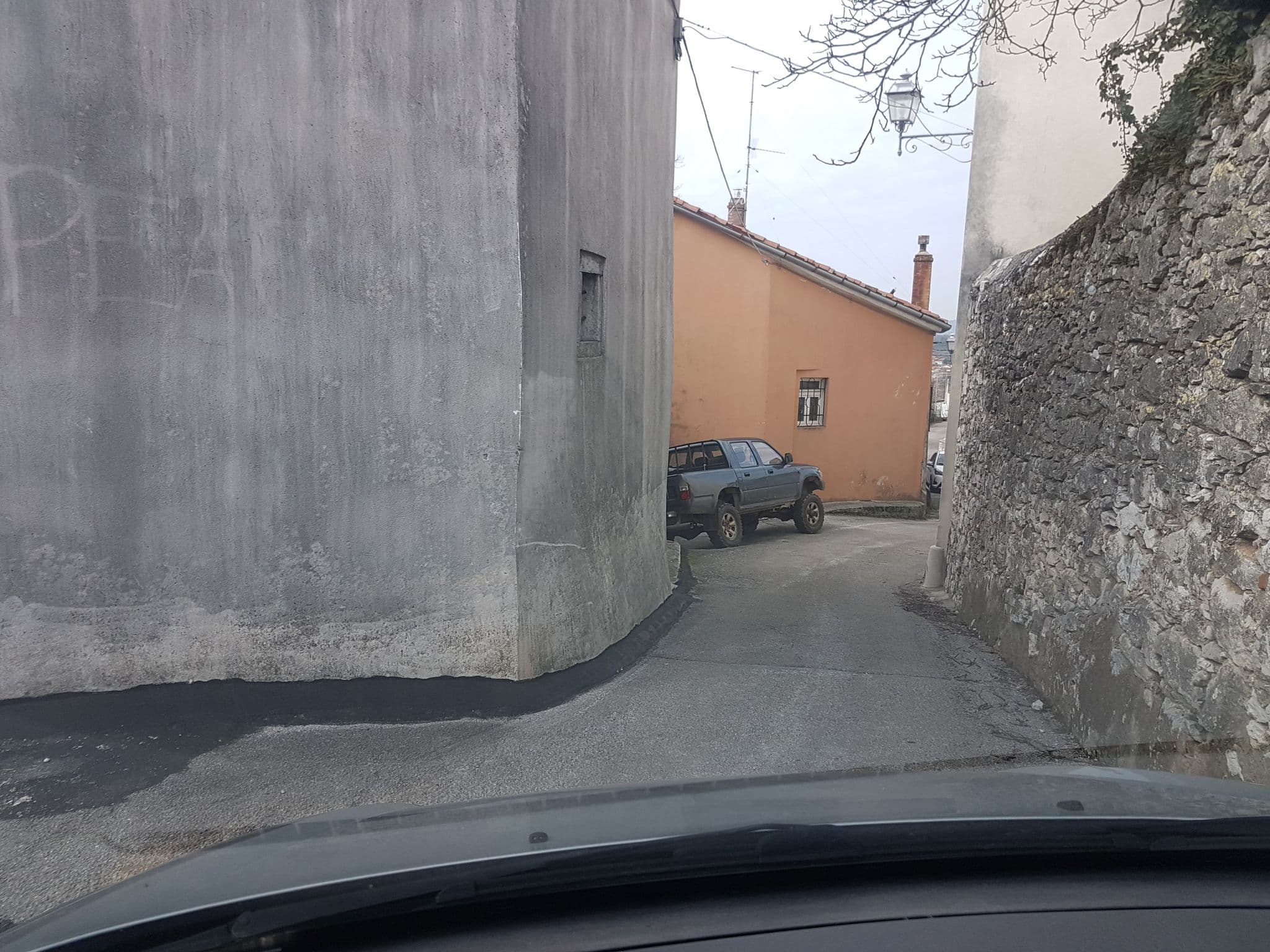 Street view near Trattoria e Residence Gruden, Aurisina — © damjang (CC BY-SA · Mapillary)