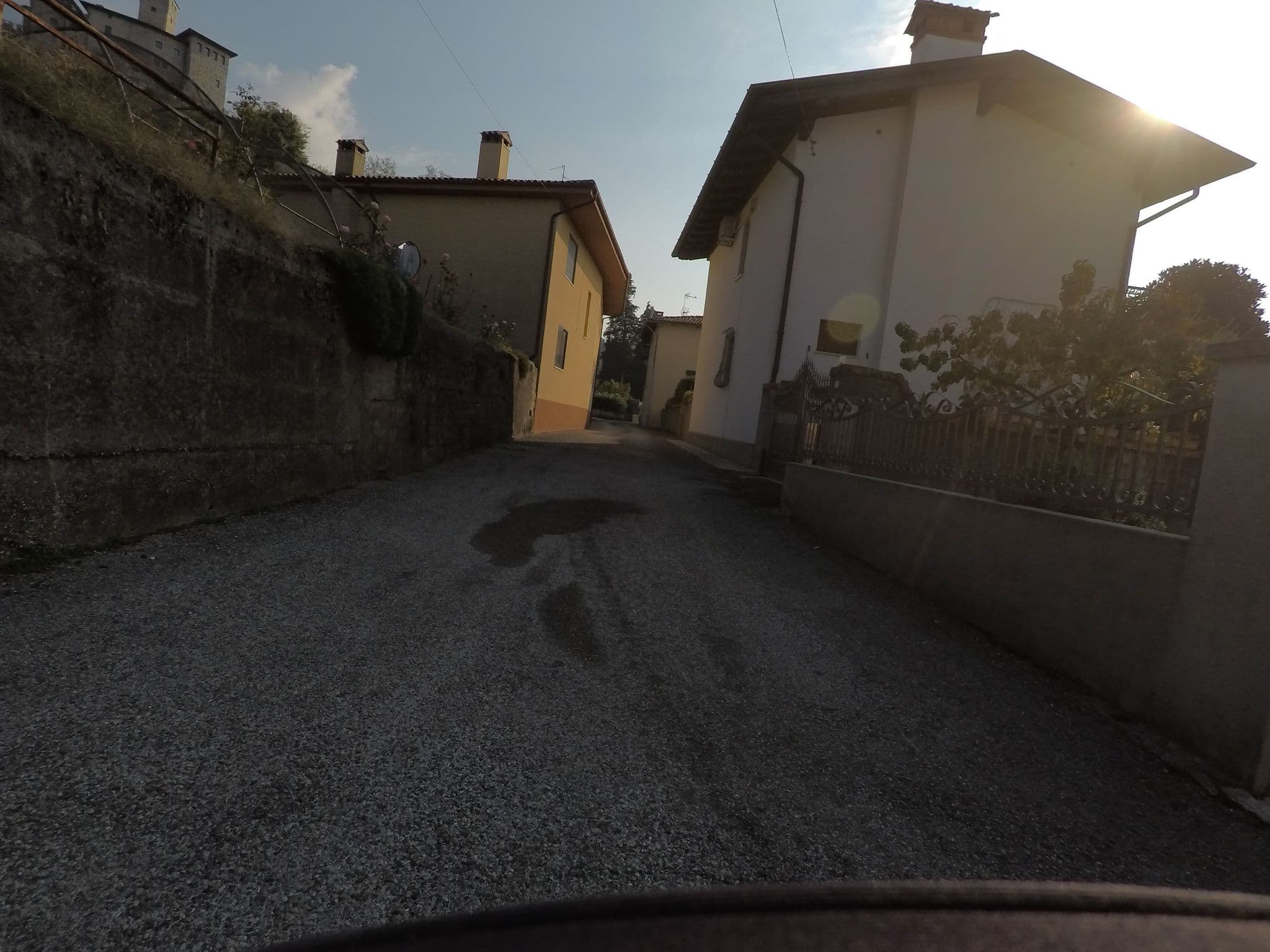 Street view near Albergo Trattoria Al Castello, Artegna — © borgofum (CC BY-SA · Mapillary)