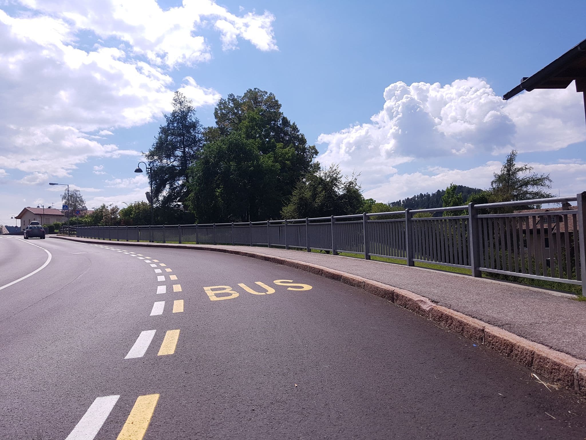 Street view near Hotel Belvedere - Schönblick, Castelrotto — © houtari (CC BY-SA · Mapillary)