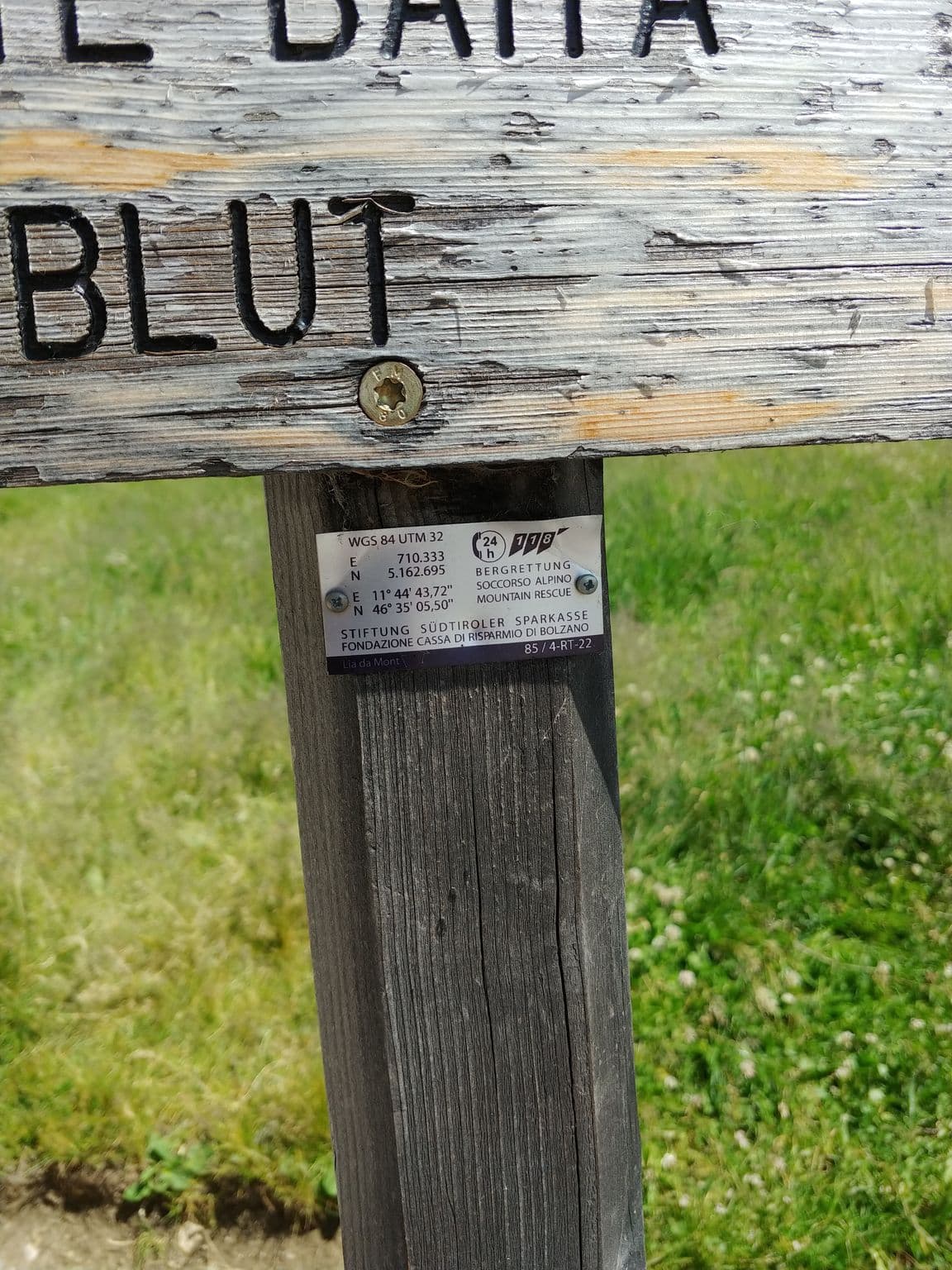 Street view near Almhotel Col Raiser, Santa Cristina Valgardena — © highlander (CC BY-SA · Mapillary)