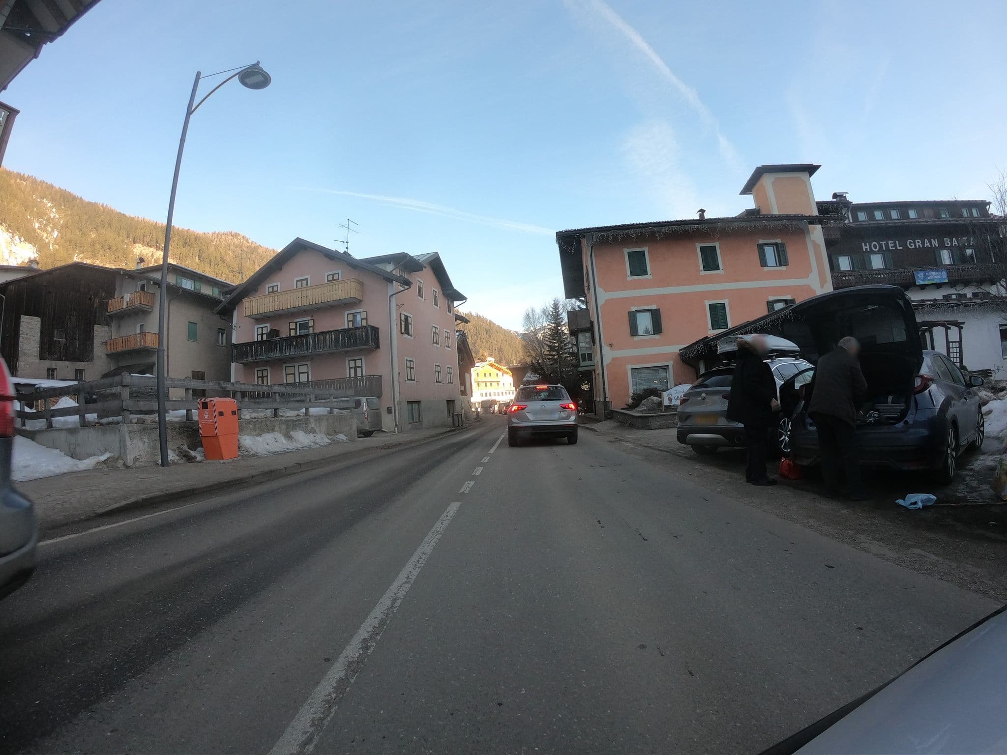 Street view near Family Hotel Gran Baita, Pozza di Fassa — © chrisbeddow (CC BY-SA · Mapillary)