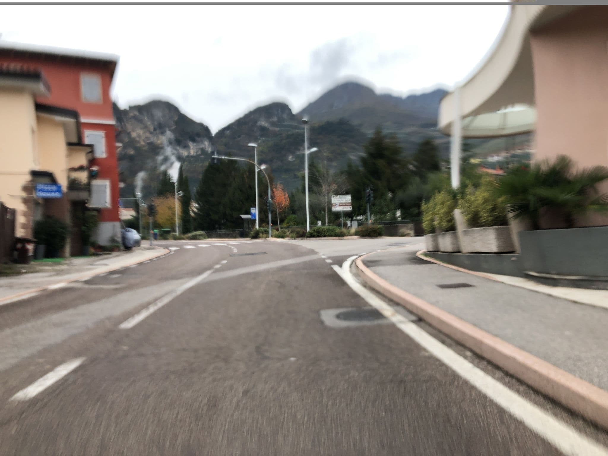Street view near Hotel Alberello, Riva del Garda