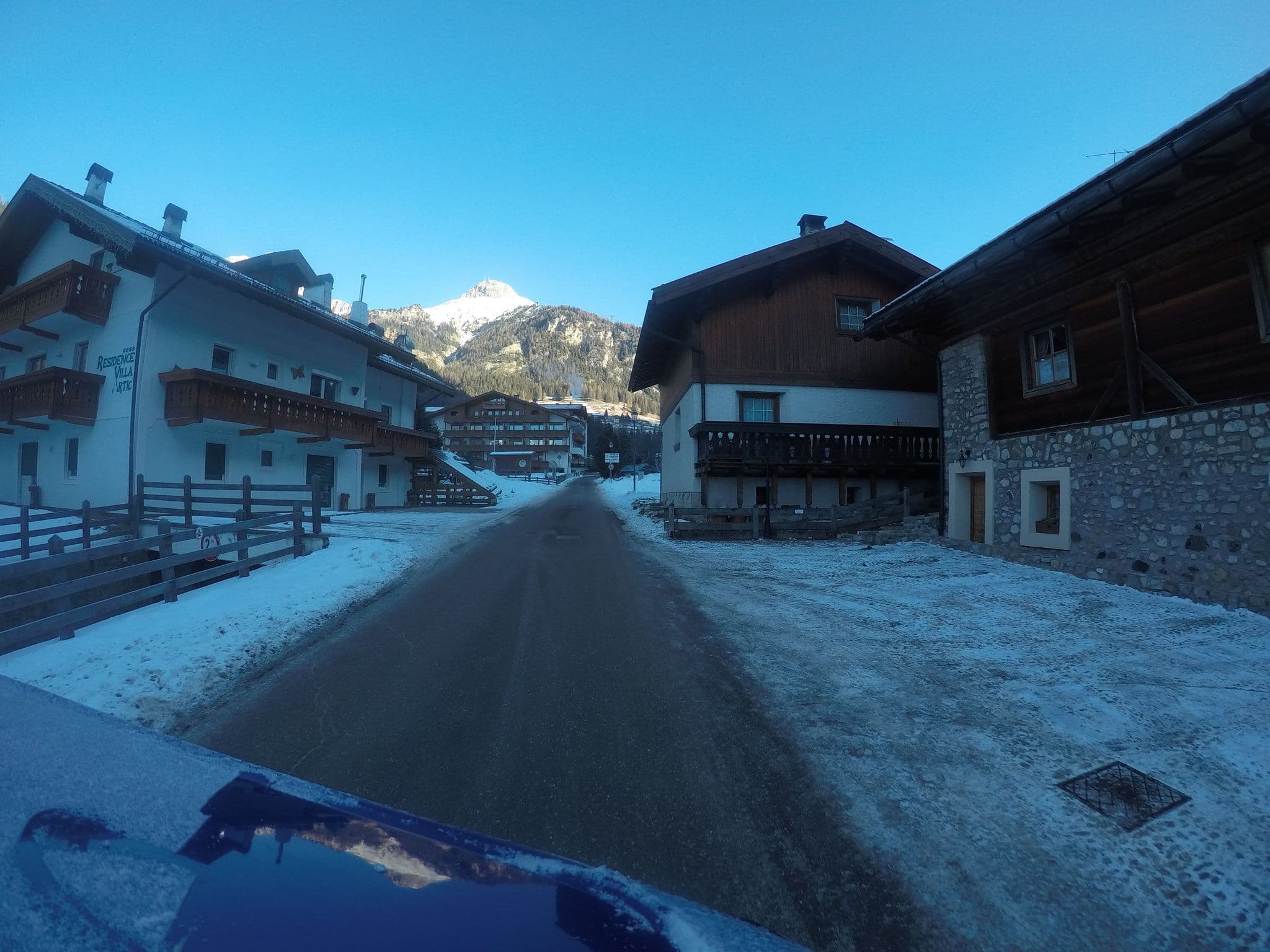 Street view near Residence Villa Artic, Canazei