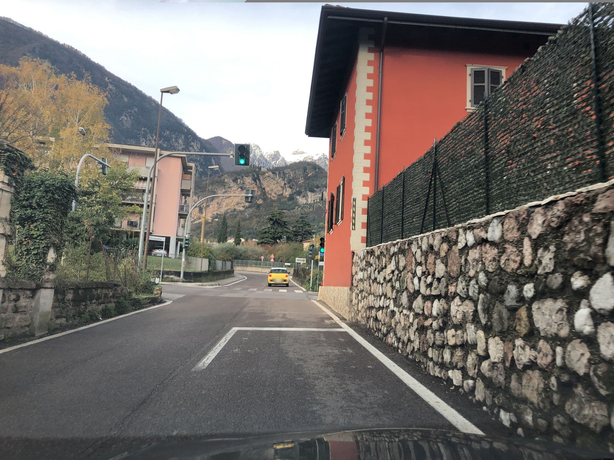 Street view near Residence Segattini, Riva del Garda