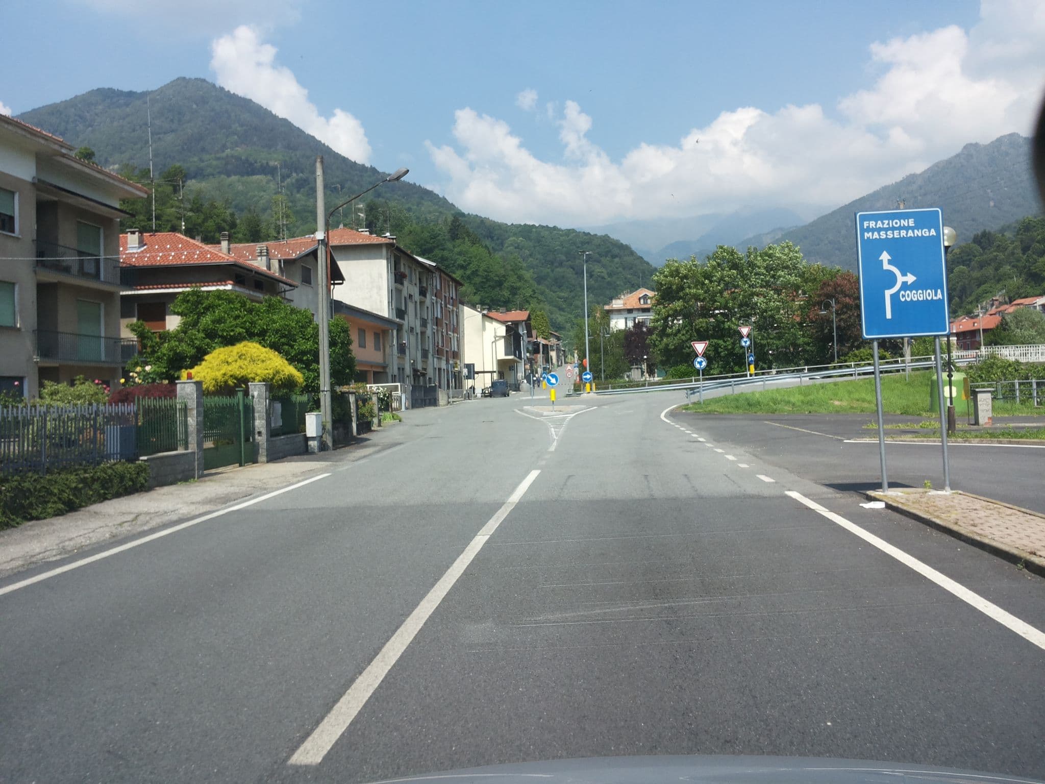 Street view near Area camper Granero, Coggiola — © musuruan (CC BY-SA · Mapillary)