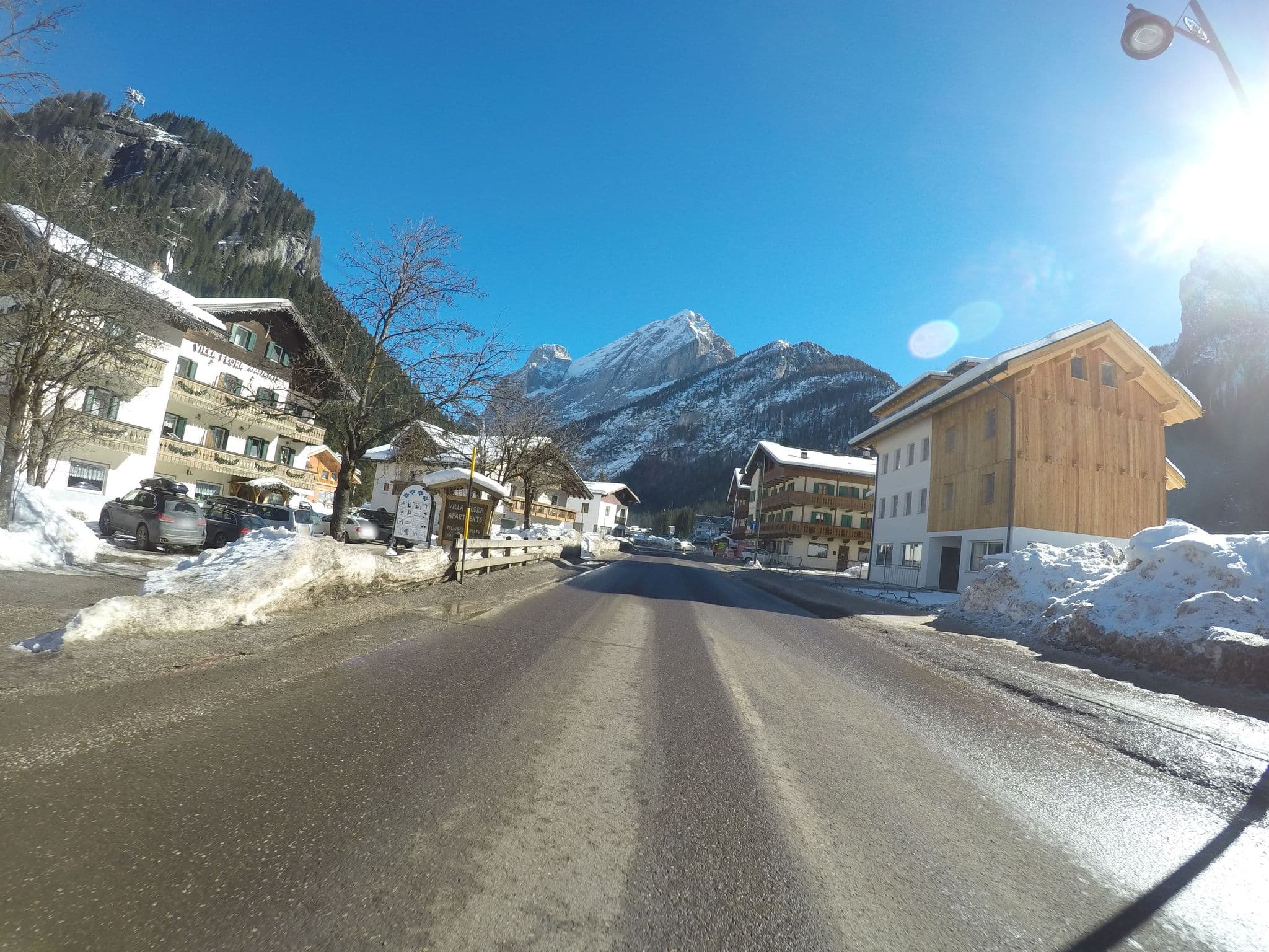 Street view near Residence Villa Flora, Canazei