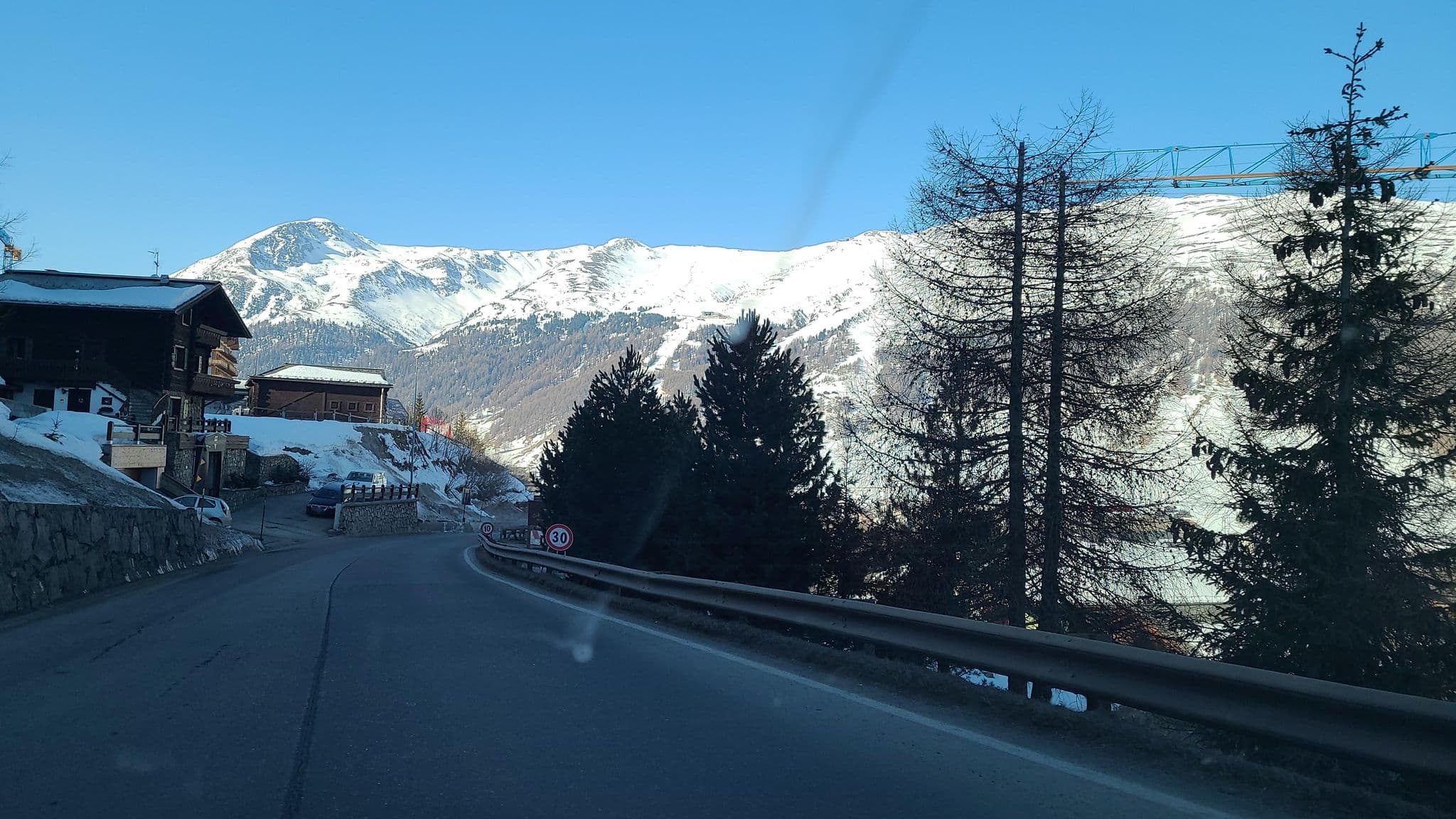 Street view near Residence Attila, Livigno