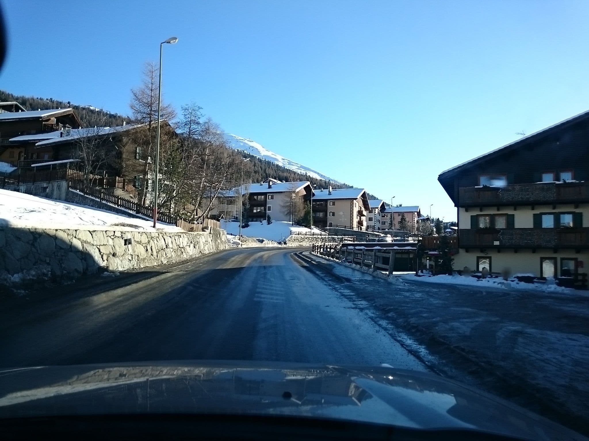 Street view near Bucaneve, Livigno