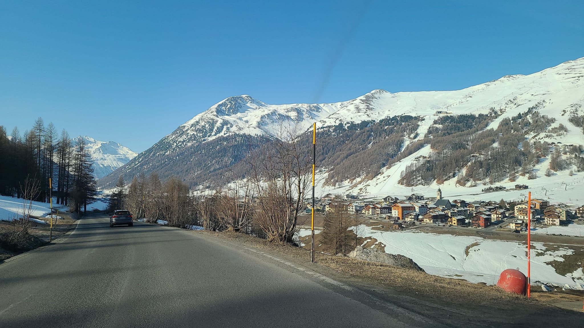 Street view near Chalet Freita, Livigno
