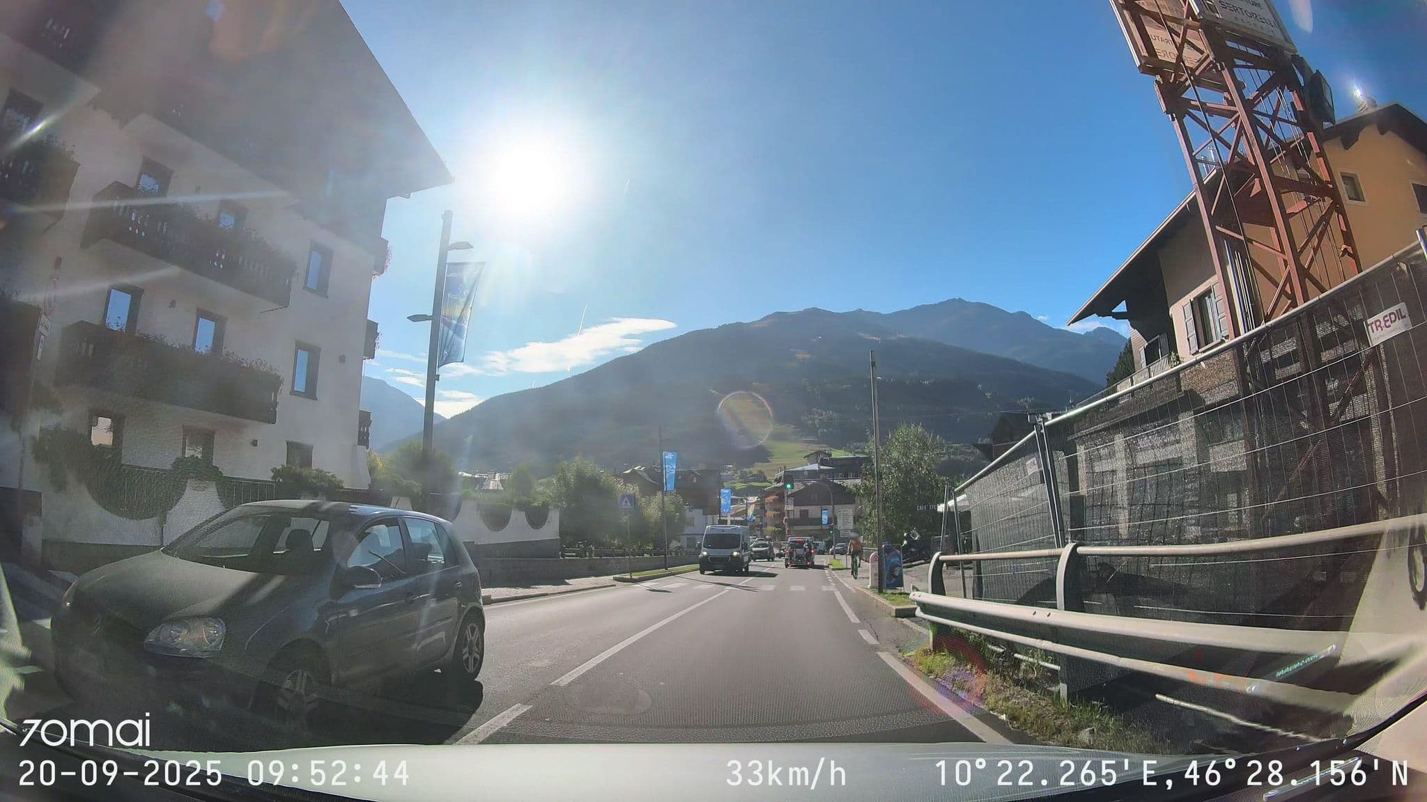 Street view near Hotel Nazionale, Bormio — © doriel (CC BY-SA · Mapillary)
