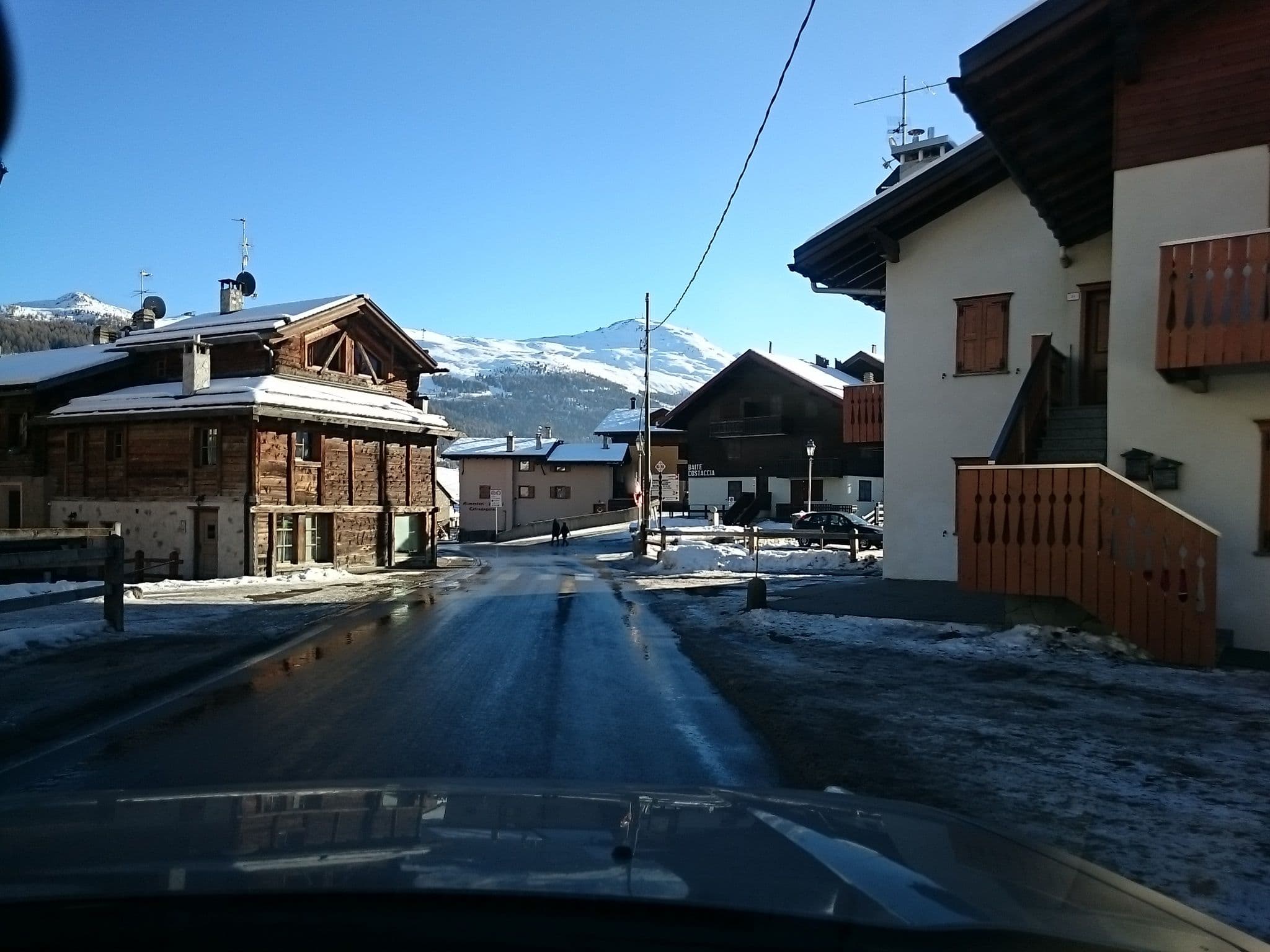 Street view near bait dal Salient, Livigno