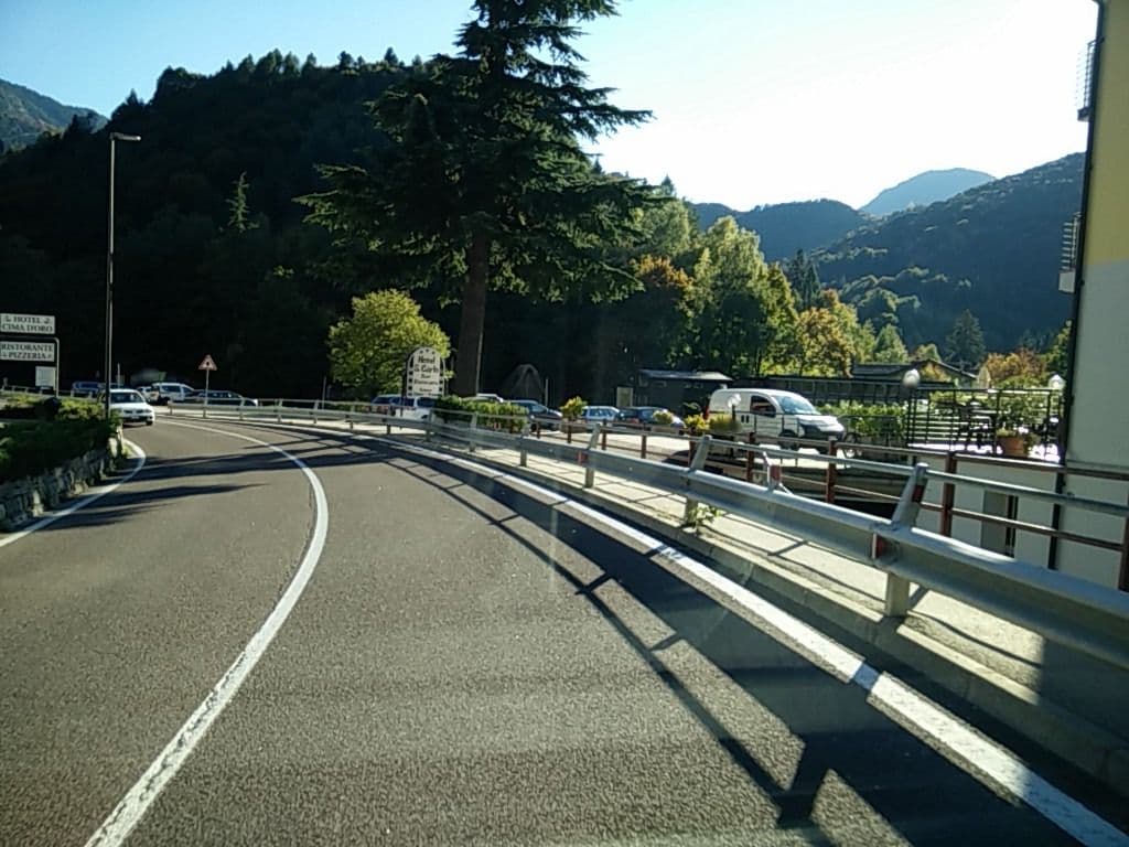Street view near Hotel Cima d'Oro, Molina di Ledro