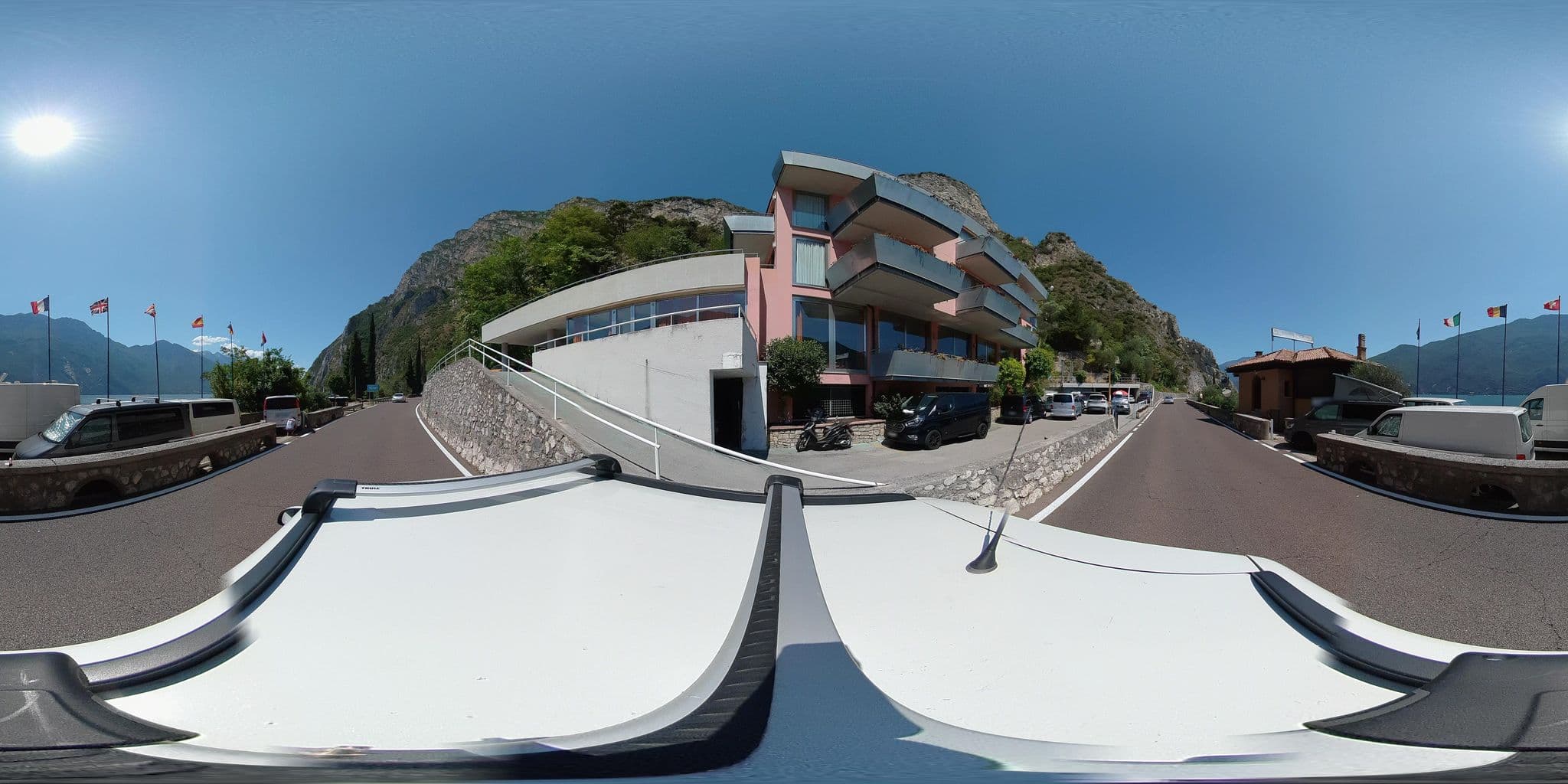 Street view near Hotel Angelini, Nago-Torbole — © chrisbeddow (CC BY-SA · Mapillary)