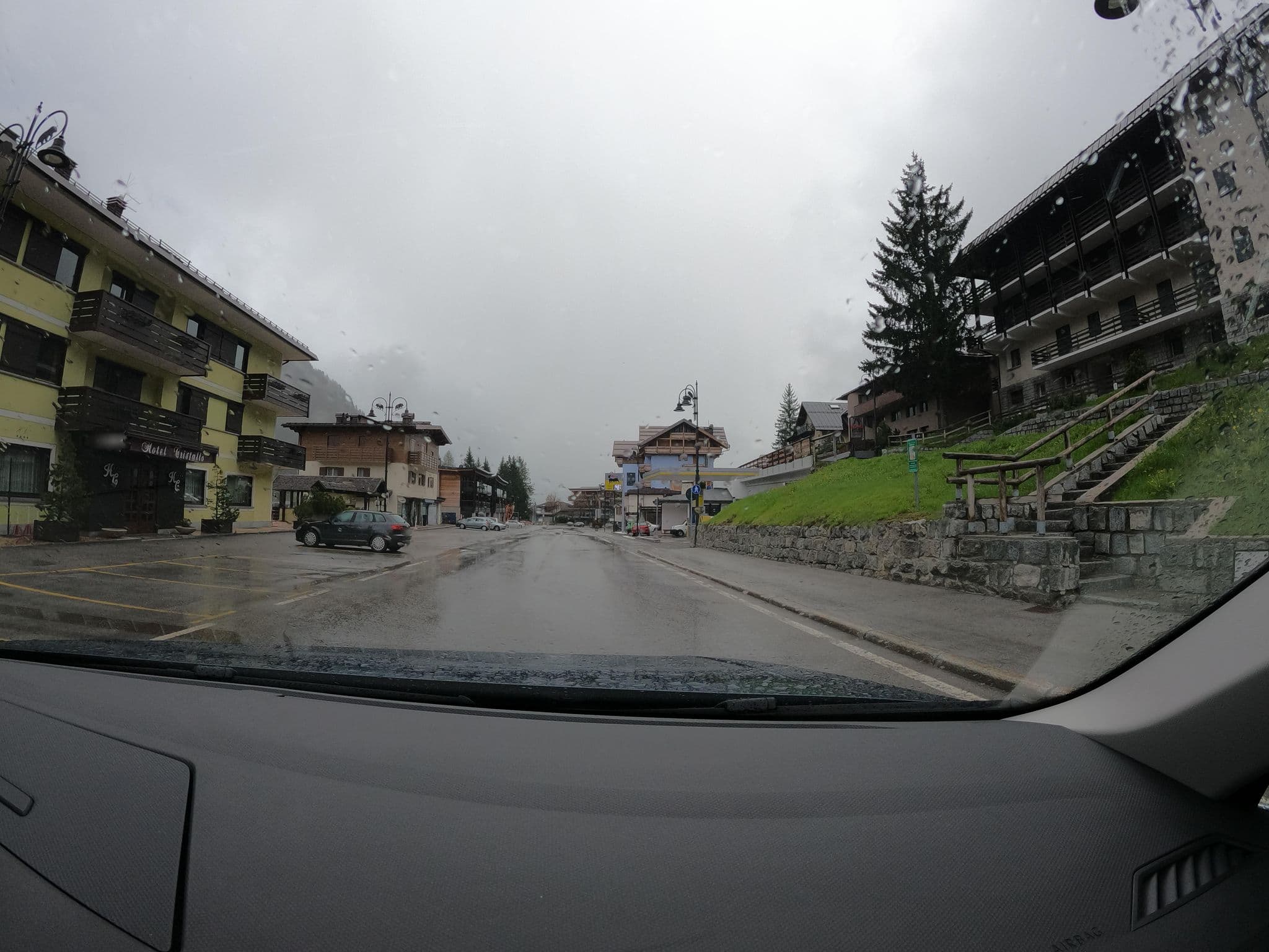 Street view near Cristallo, Pinzolo
