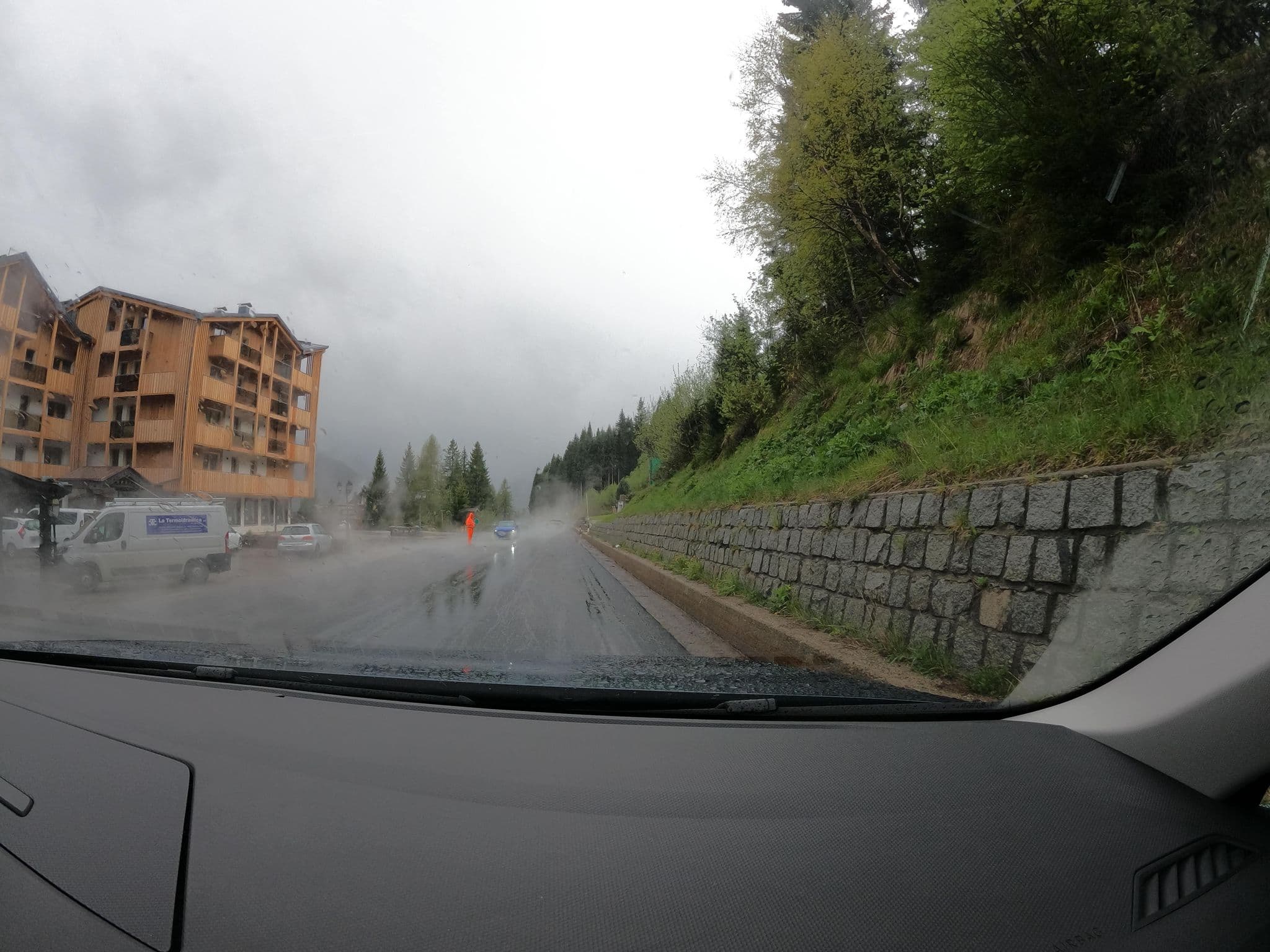 Street view near Hotel Lorenzetti, Pinzolo