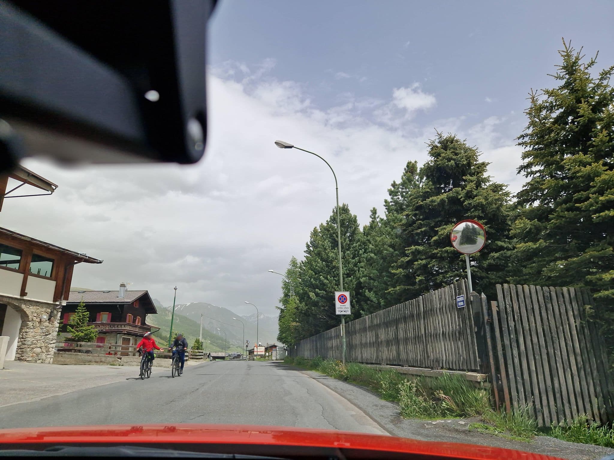 Street view near Sport Hotel, Livigno