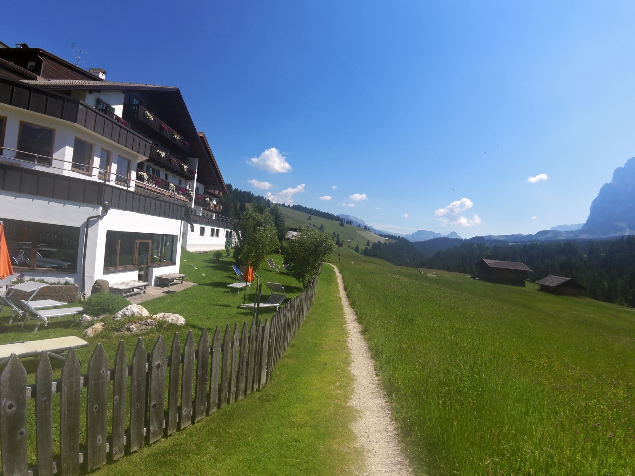 Street view near Hotel Saltria, Ortisei
