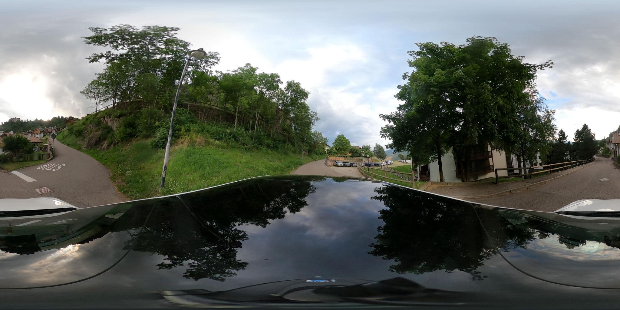 Street view near Aparthotel Des Alpes, Cavalese — © peterleth (CC BY-SA · Mapillary)