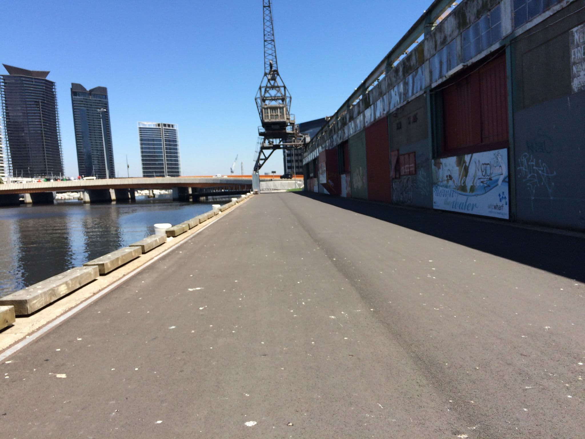 Street view near 1 Hotel Melbourne, Docklands โ ยฉ atroche (CC BY-SA ยท Mapillary)