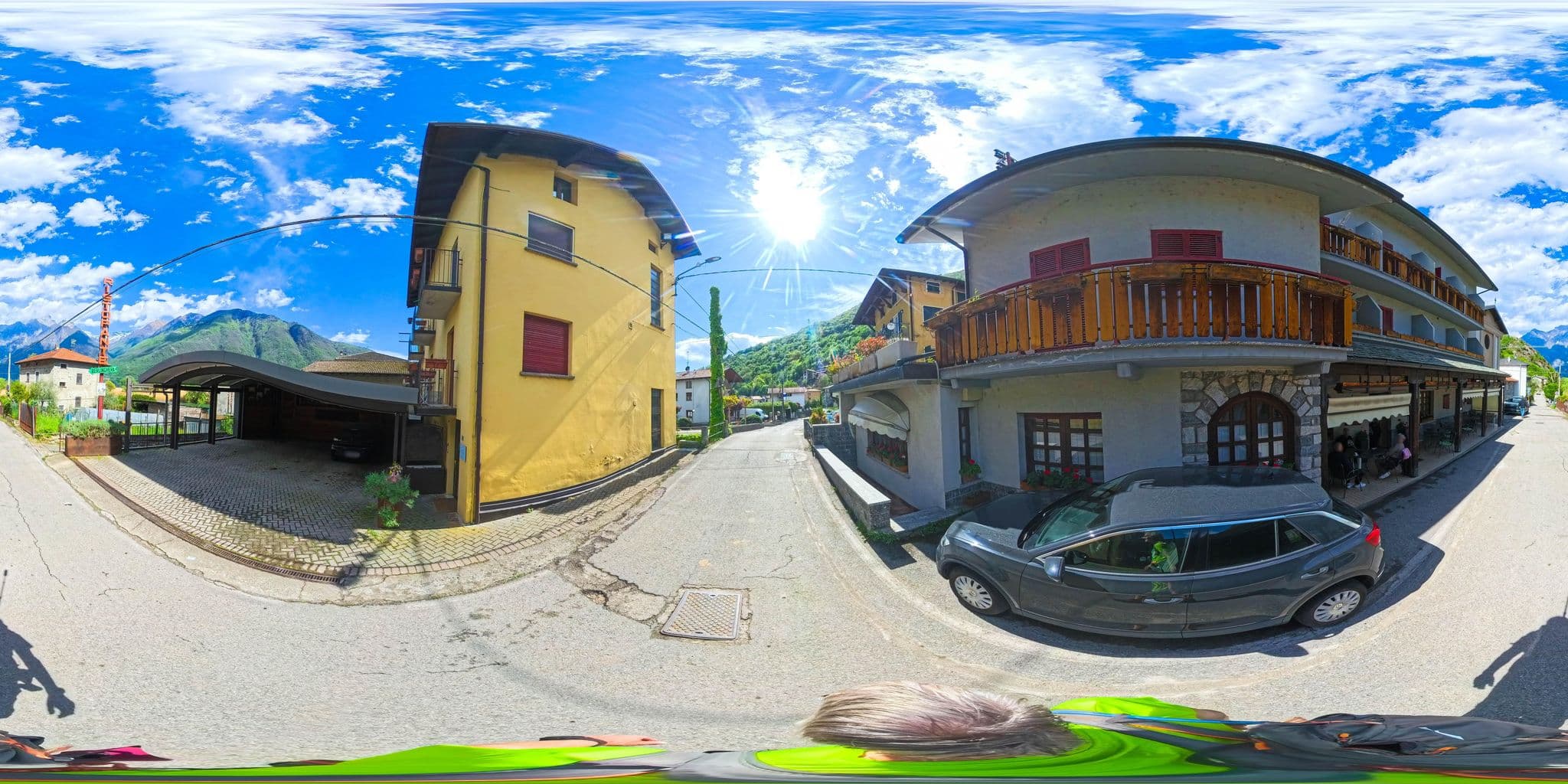 Street view near Ristorante Albergo Berlinghera, Dubino — © Hol_Ger (CC BY-SA · Mapillary)