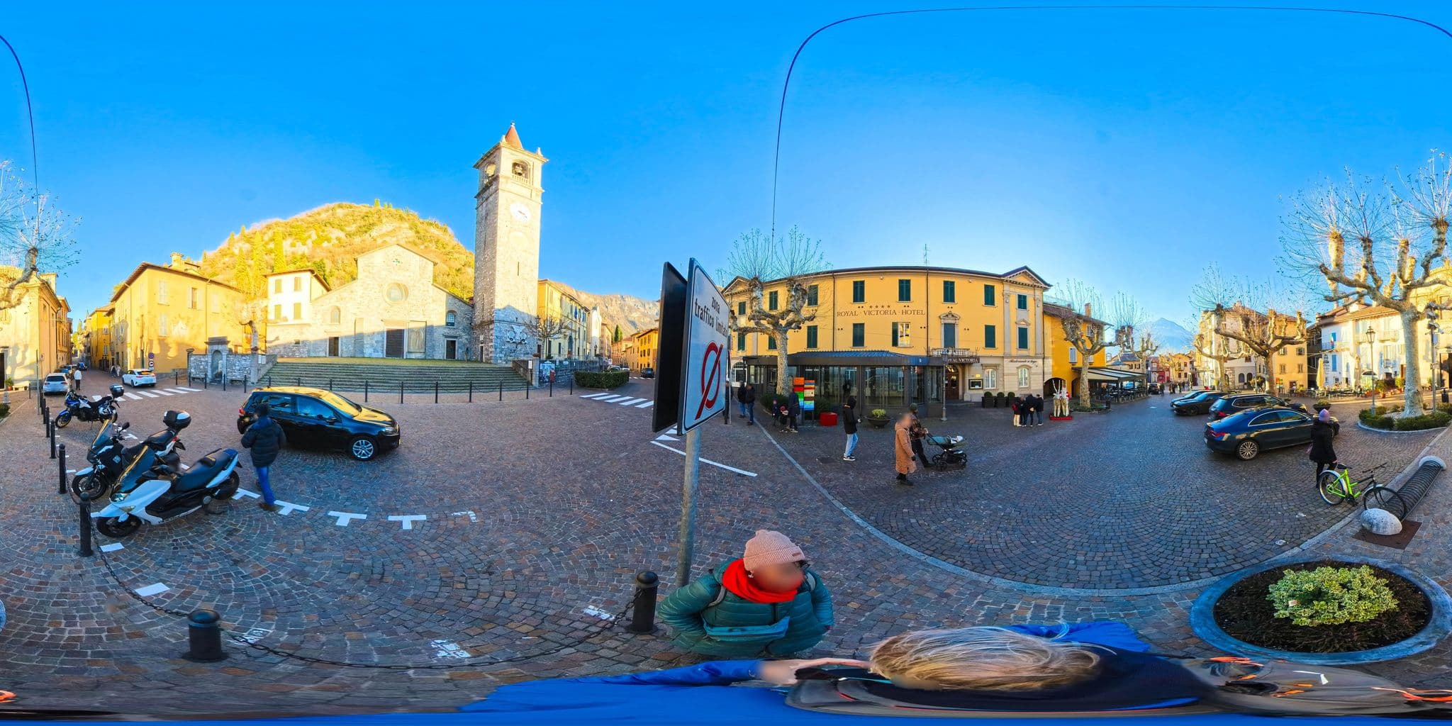 Street view near Royal Victoria, Bellagio — © Hol_Ger (CC BY-SA · Mapillary)