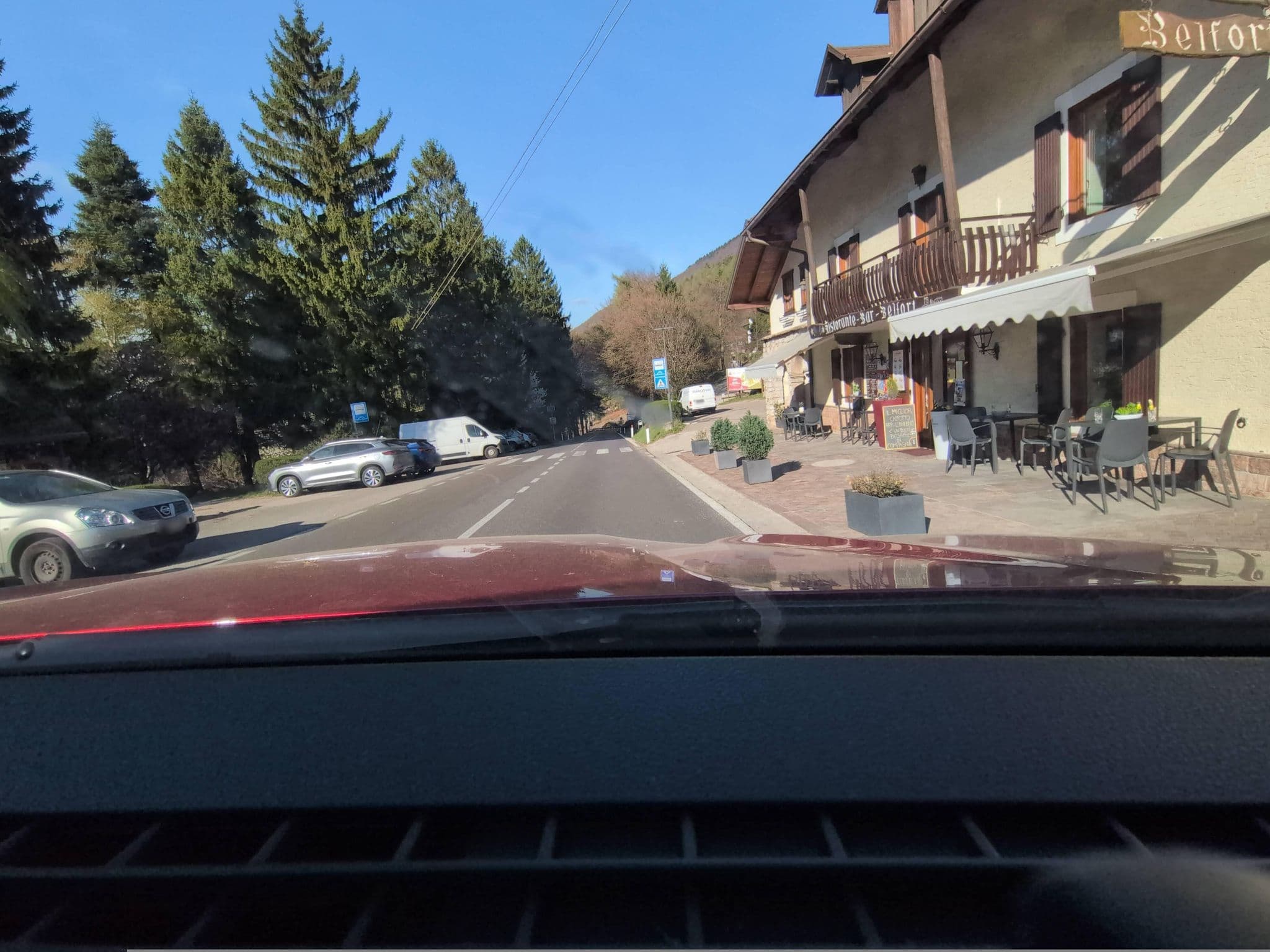Street view near Albergo Ristorante Belfort, Spormaggiore — © wolfsolver (CC BY-SA · Mapillary)