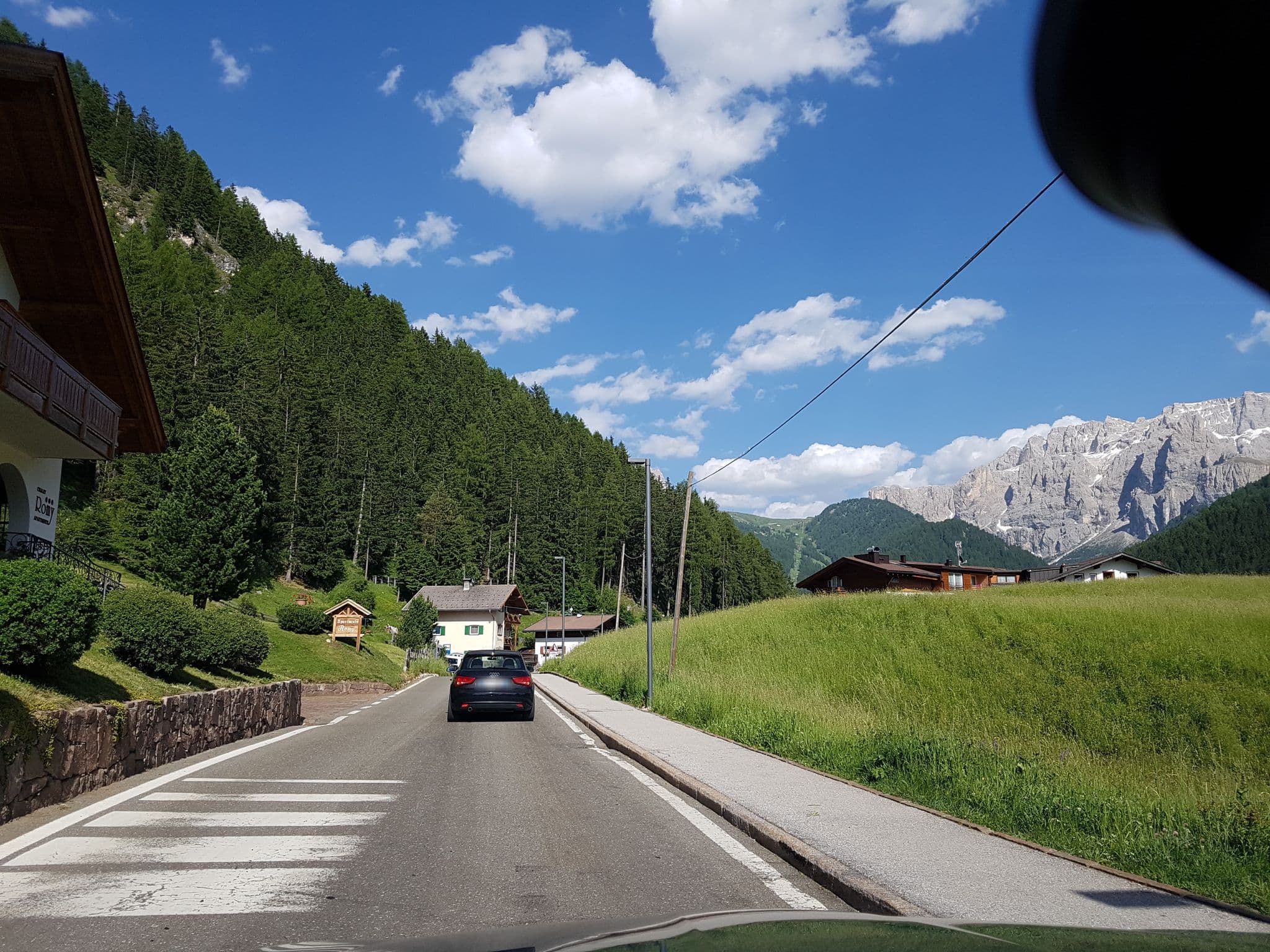 Street view near Chalet Romy, Santa Cristina Valgardena — © dsmm (CC BY-SA · Mapillary)